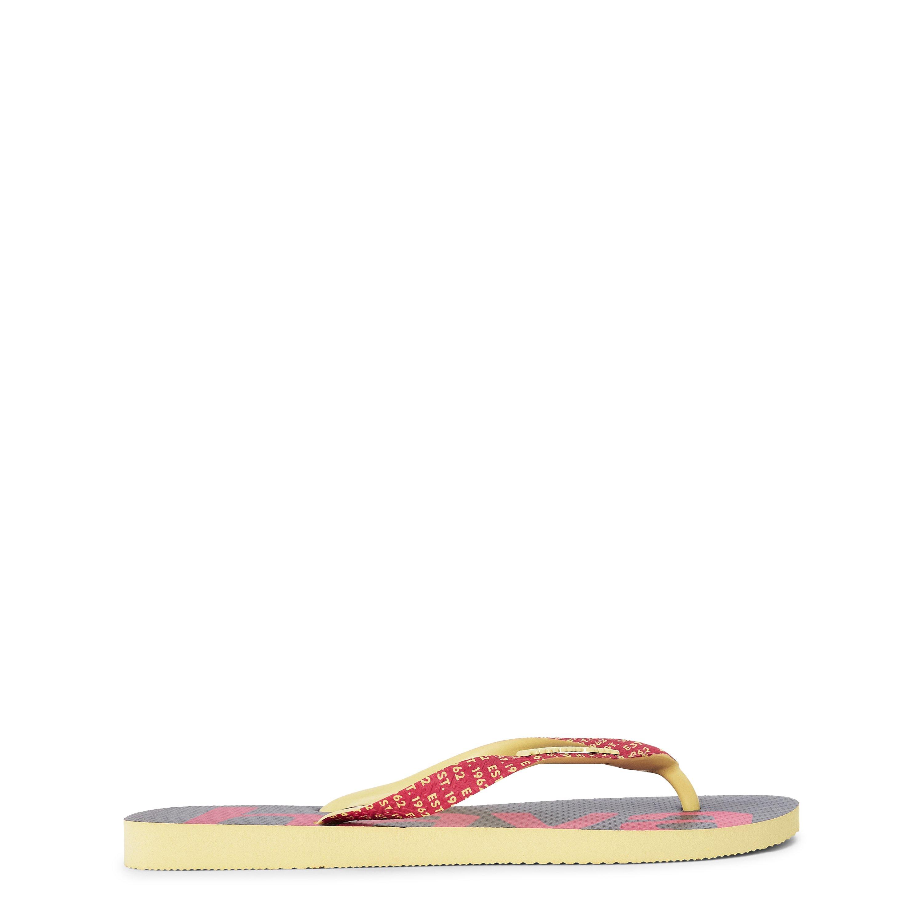 Havaianas Hav. Top Logomania Mid Tech Lemon Y Flip Flops Mens