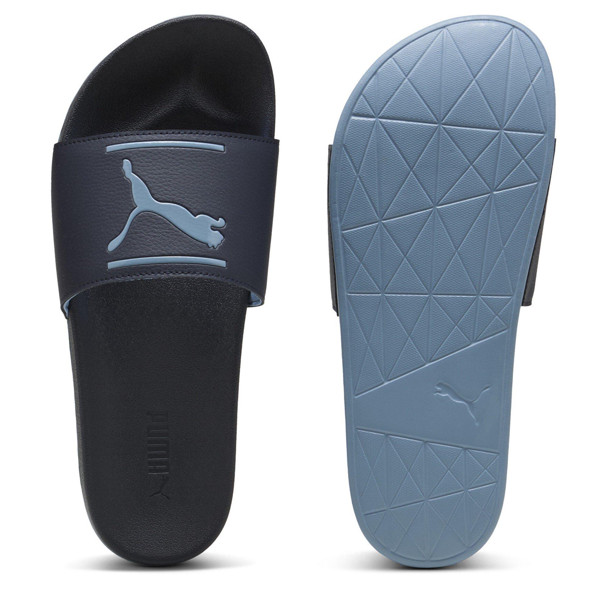 Navy-Coll Blue - Puma - PUMA Leadcat FTR Comfort Mens Slide Sandals - 3