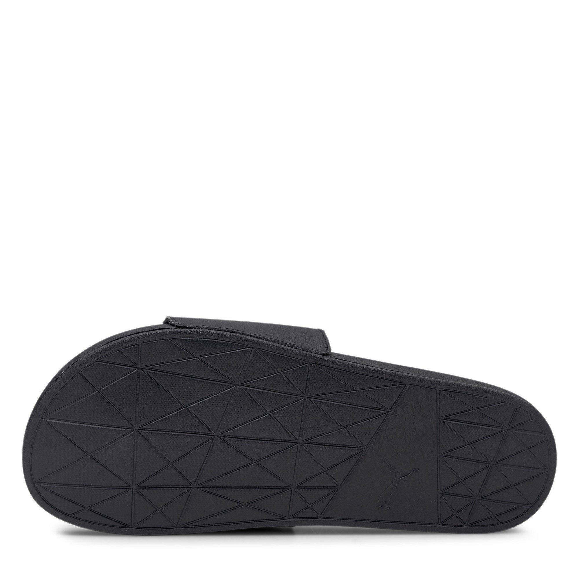 Puma Blk/White - Puma - Leadcat FTR Comfort Mens Slide Sandals - 3