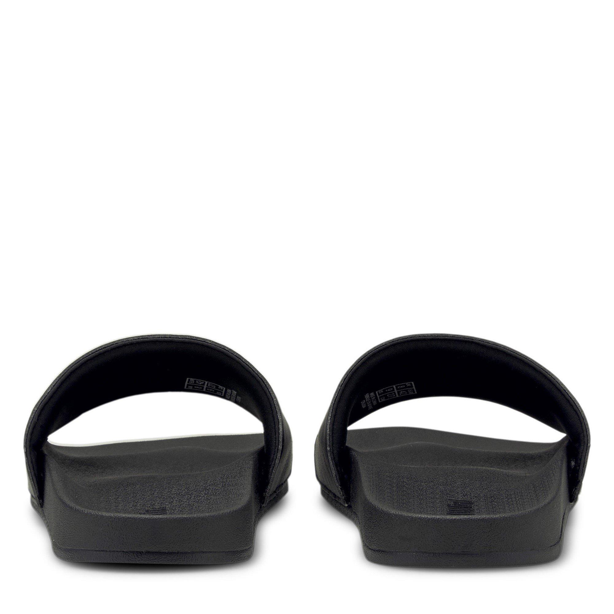 Puma Blk/White - Puma - Leadcat FTR Comfort Mens Slide Sandals - 5