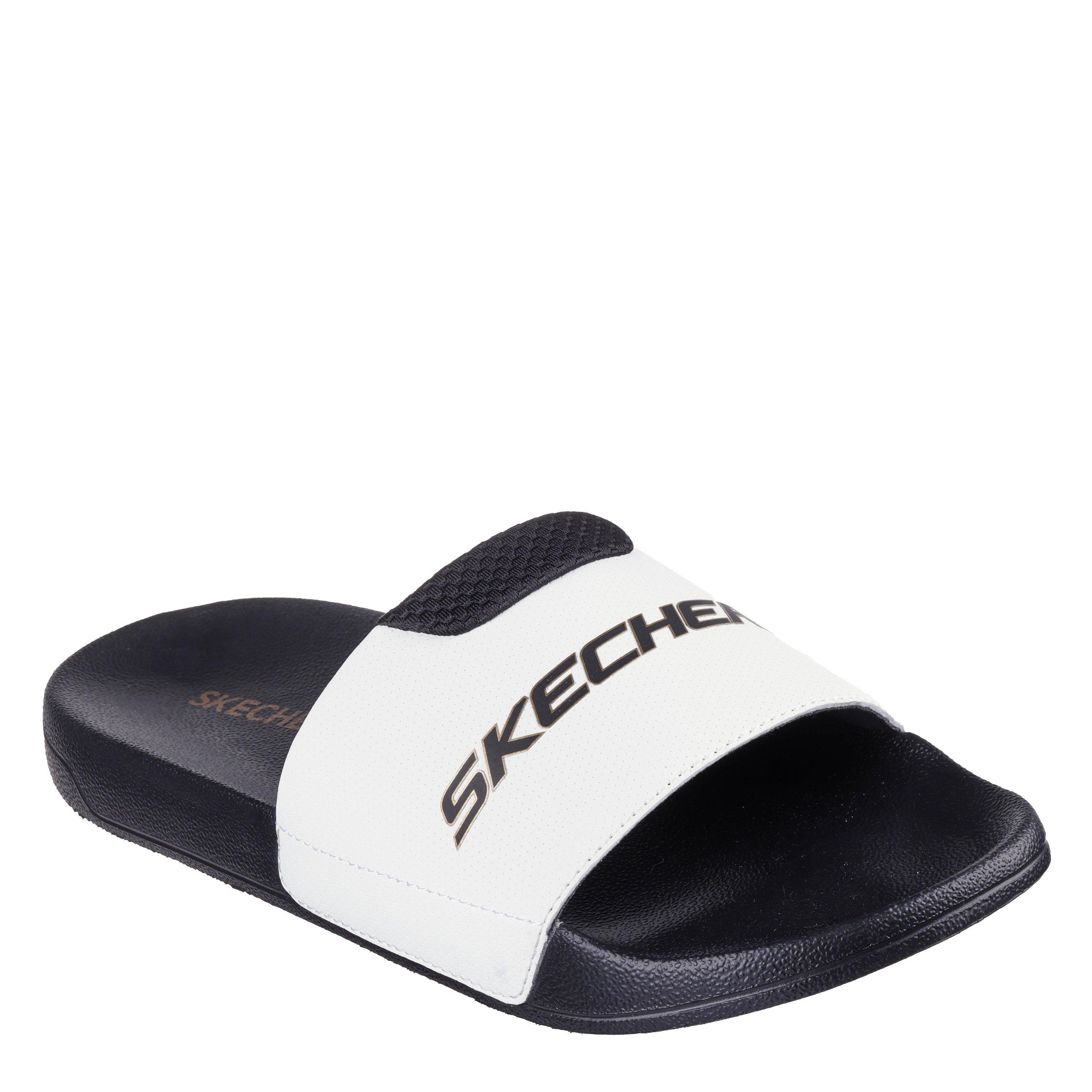 BLACK - Skechers - Sidelines 2.0 Mens Slippers - 2