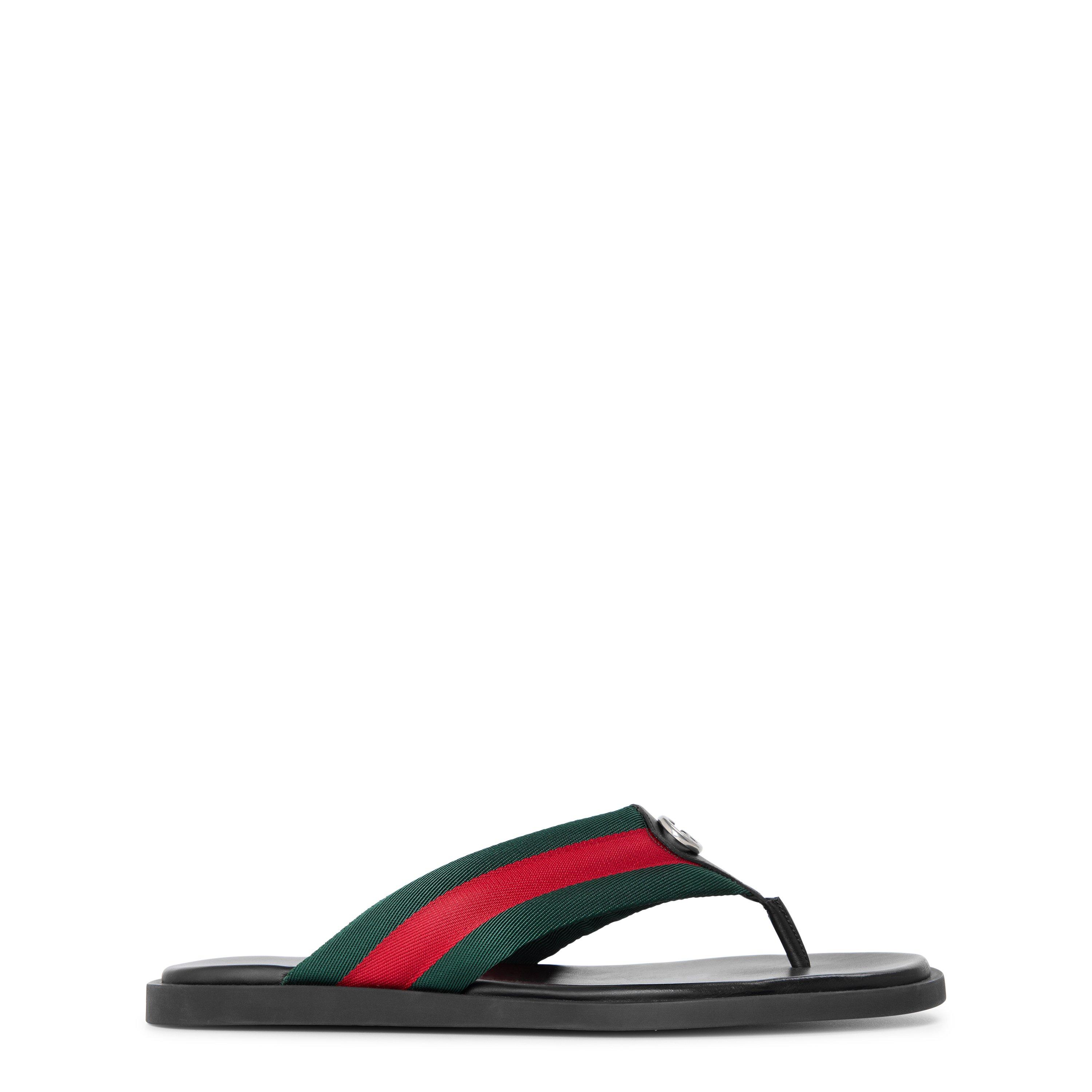 Black GRG - Gucci - Mens Maverick Flip Flops - 1