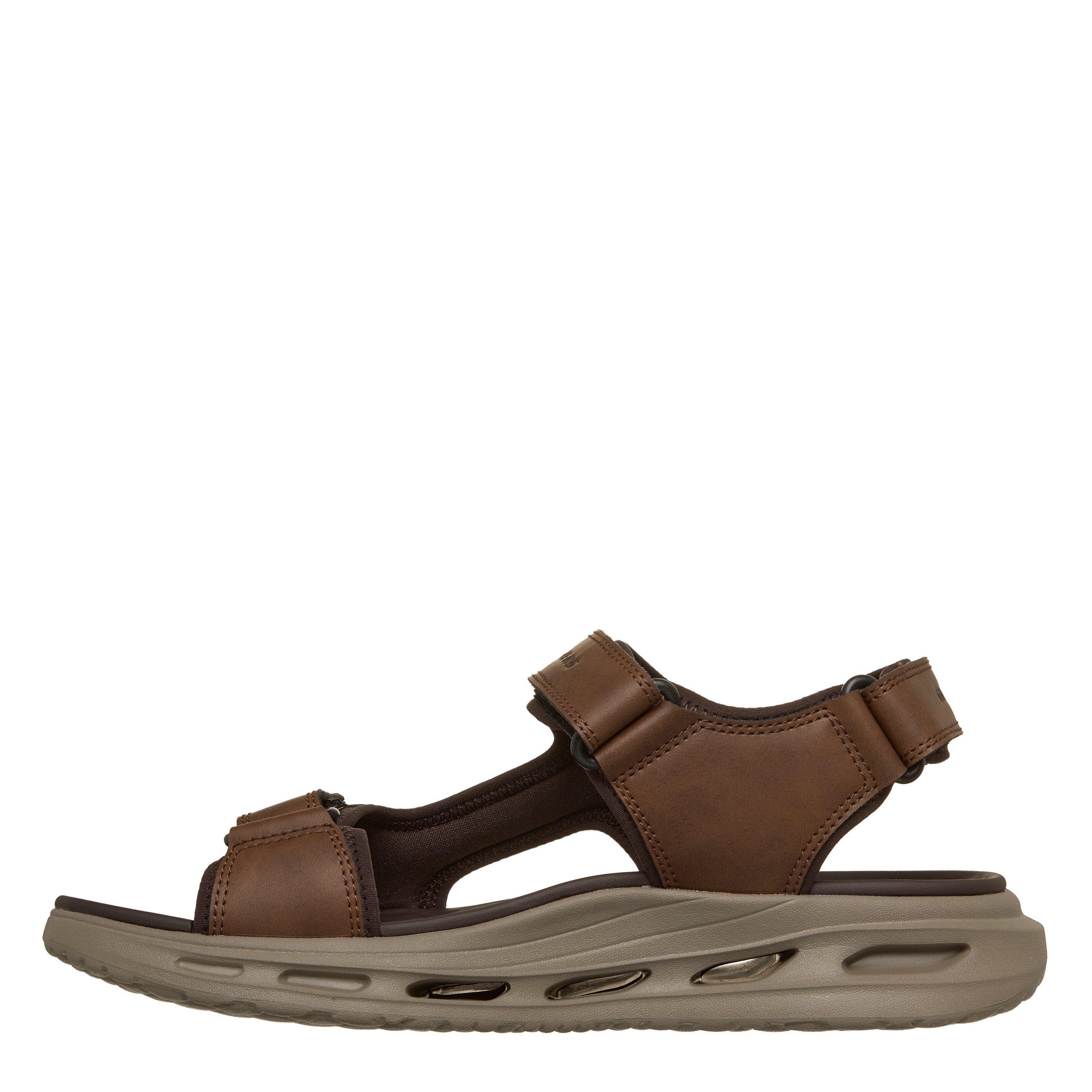Brown - Skechers - Men's Flat Sandals - 2