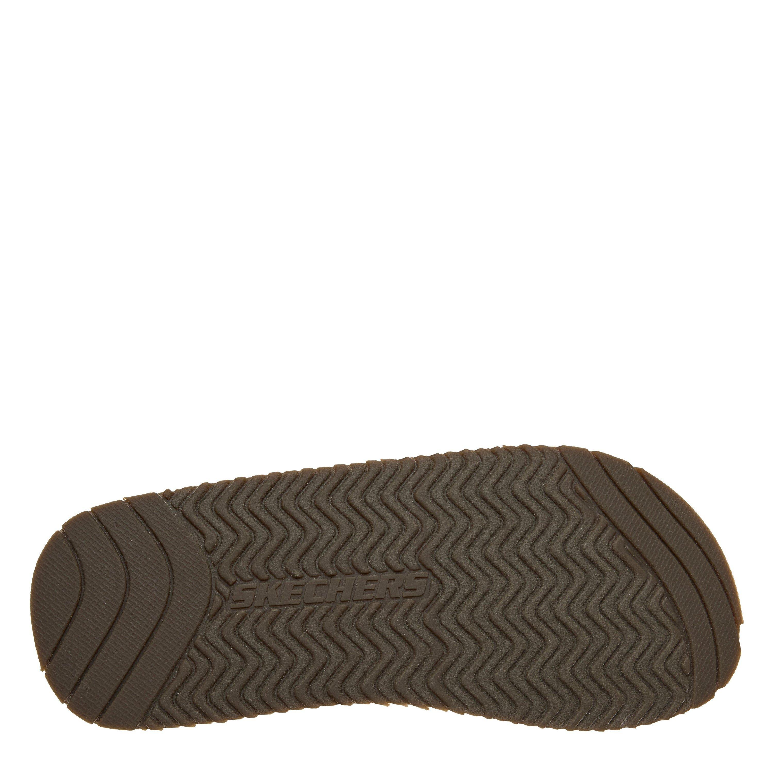Brown - Skechers - Men's Flat Sandals - 4