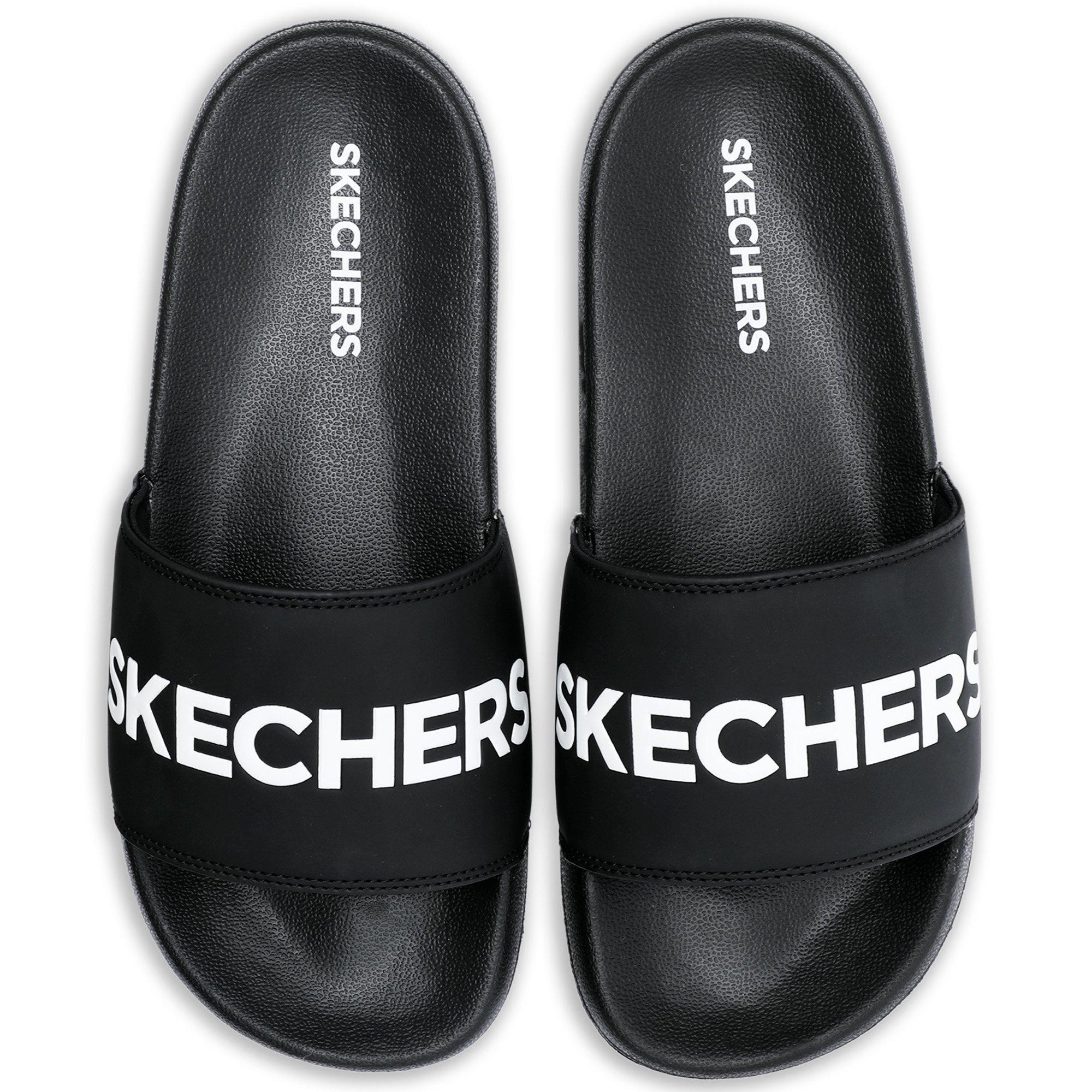 Skechers men's shop slide sandals