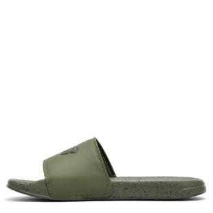 Olive - Skechers - Side Lines Mens Slide Sandals - 3