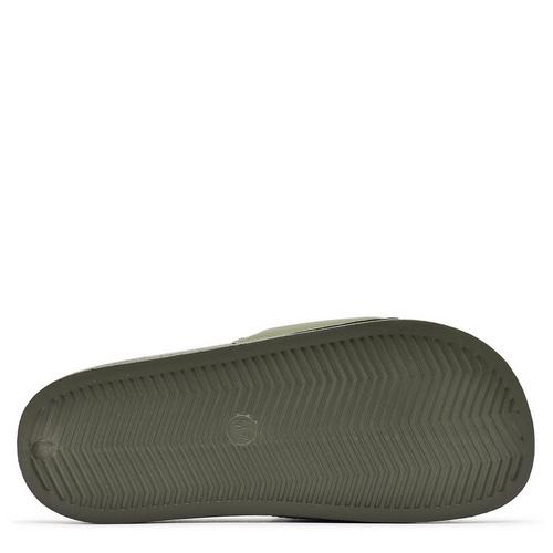 Olive - Skechers - Side Lines Mens Slide Sandals - 4