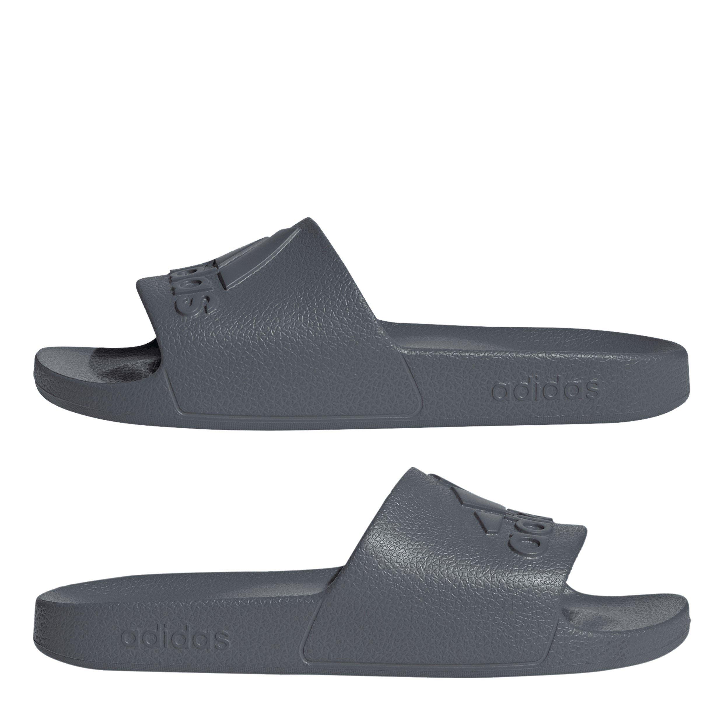 Onix/Onix - adidas - Adilette Aqua Mens Slide Sandals - 9