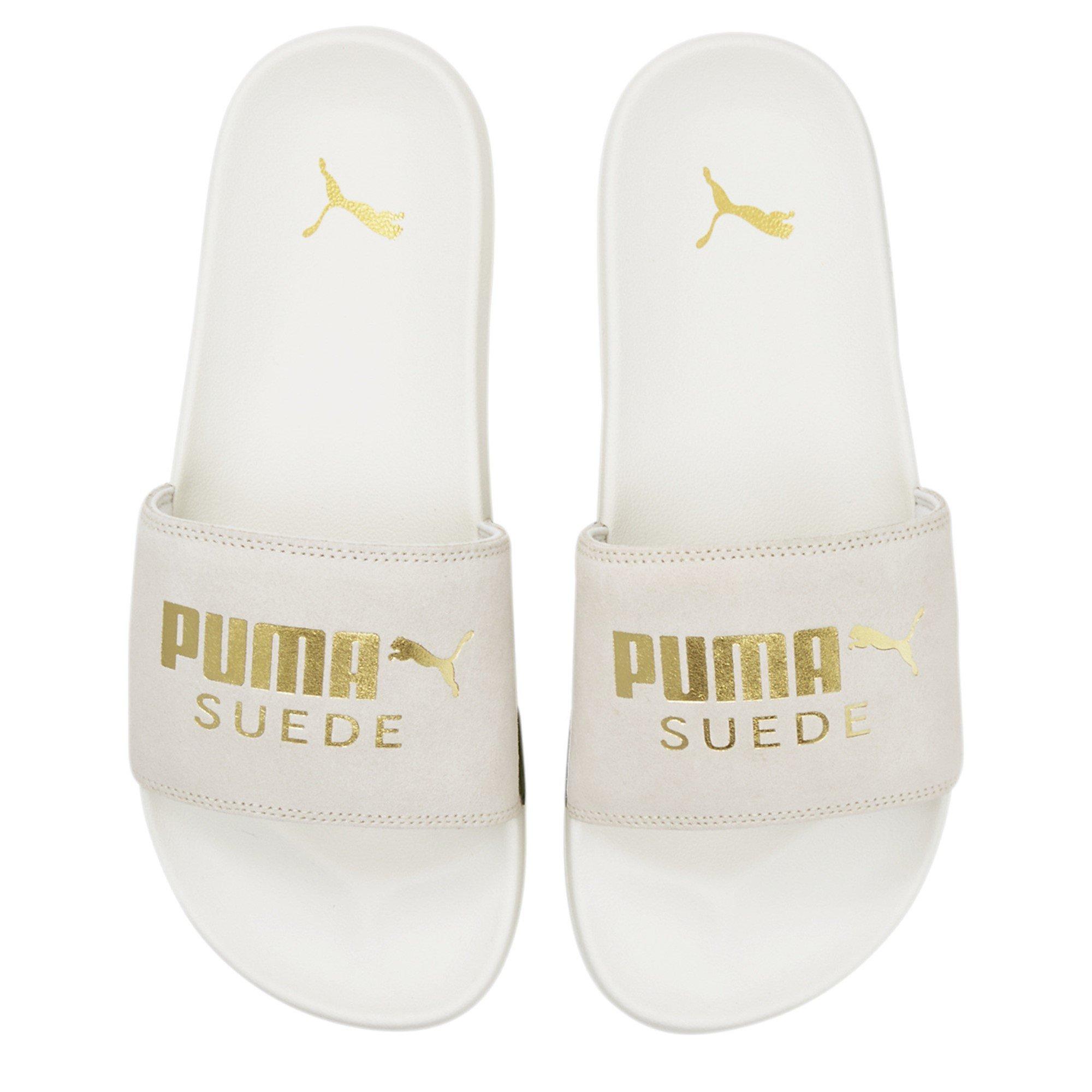 Puma suede hot sale slide