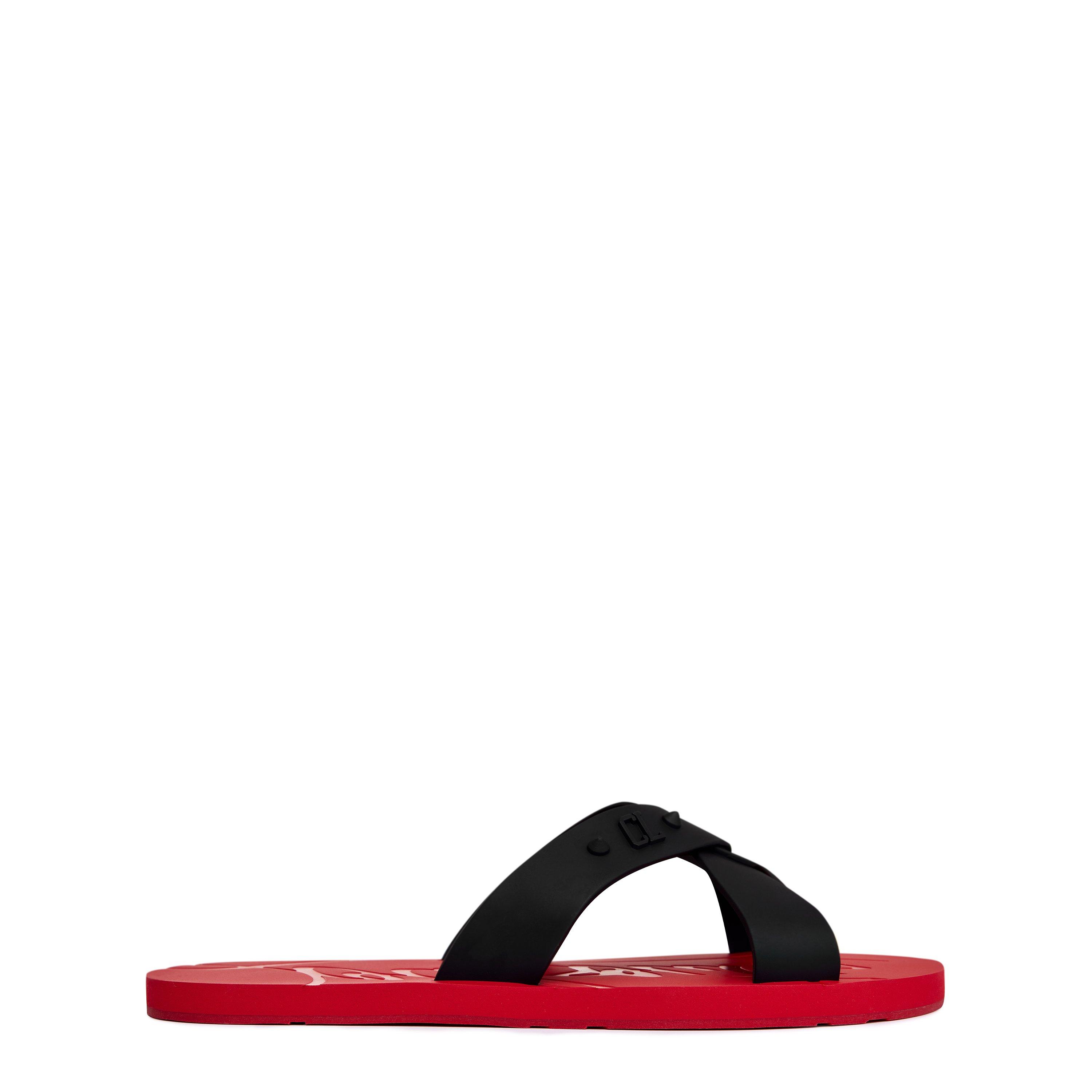 Louboutin flip flops best sale