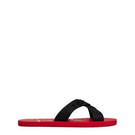 Christian Louboutin Loubi Cross Sandals