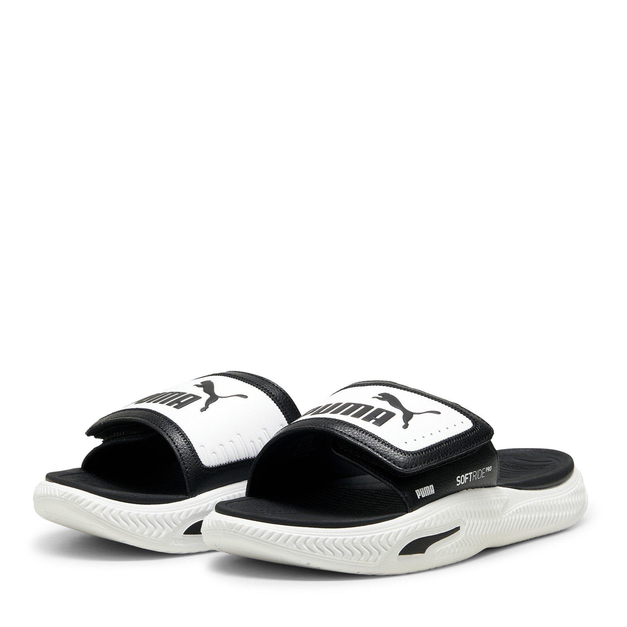 Puma Blk-White - Puma - Softride Sliders - 1