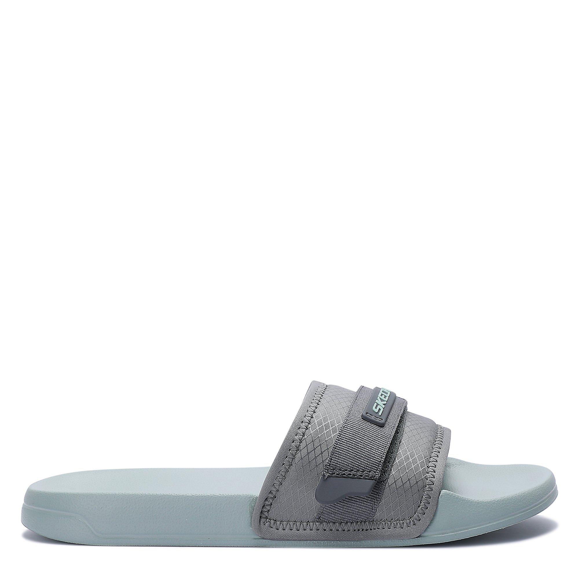 CHAR/MULTI - Skechers - Men's Side Lines Pool Sliders - 2