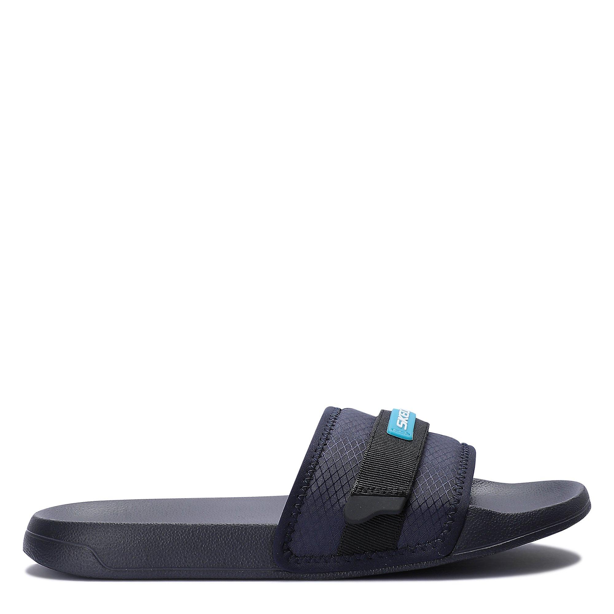 BLUE  - Skechers - Side Lines Pool Sliders - 2