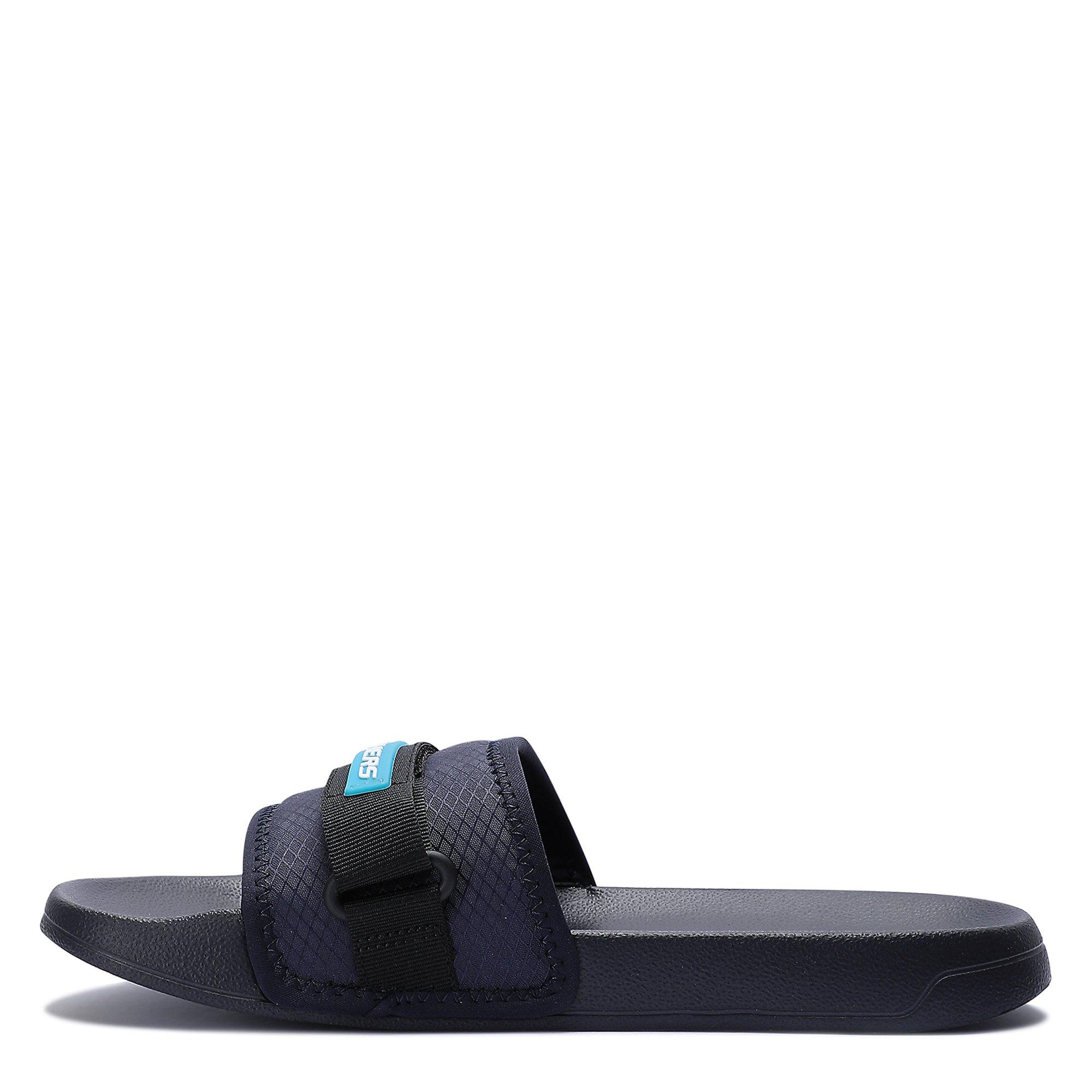 BLUE  - Skechers - Side Lines Pool Sliders - 3