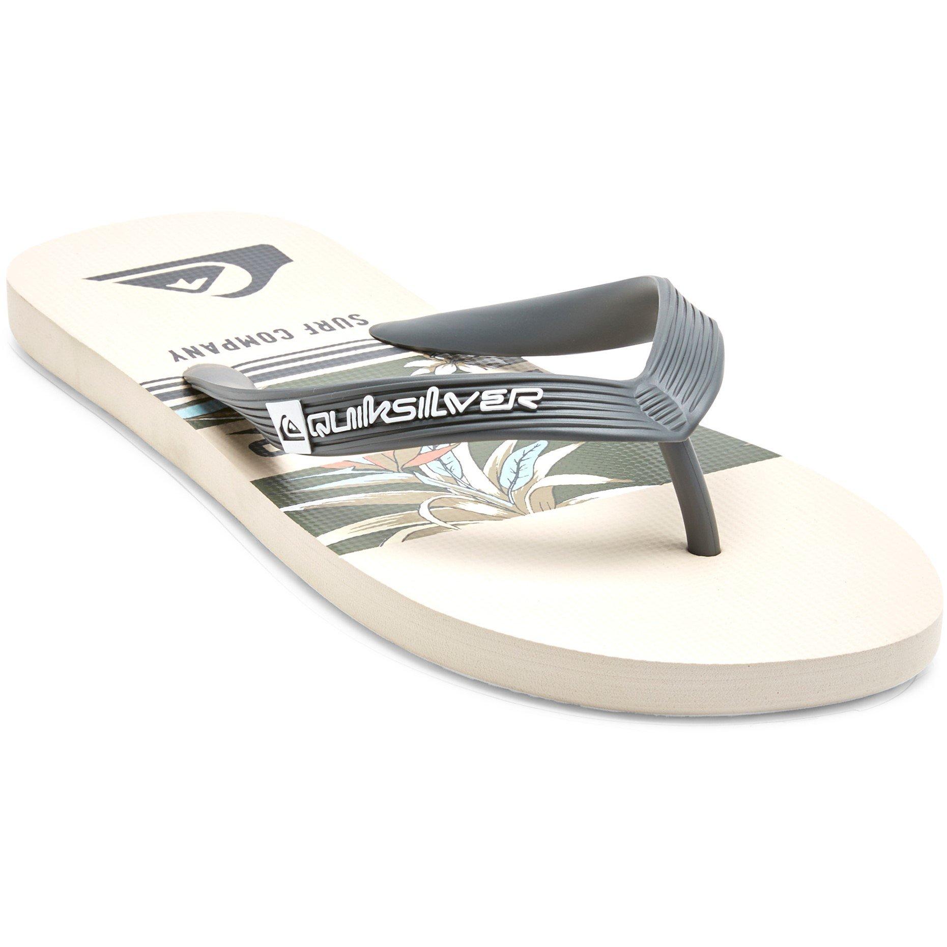 Tan - Quiksilver - Men's Quik Java Flip Flops - 1
