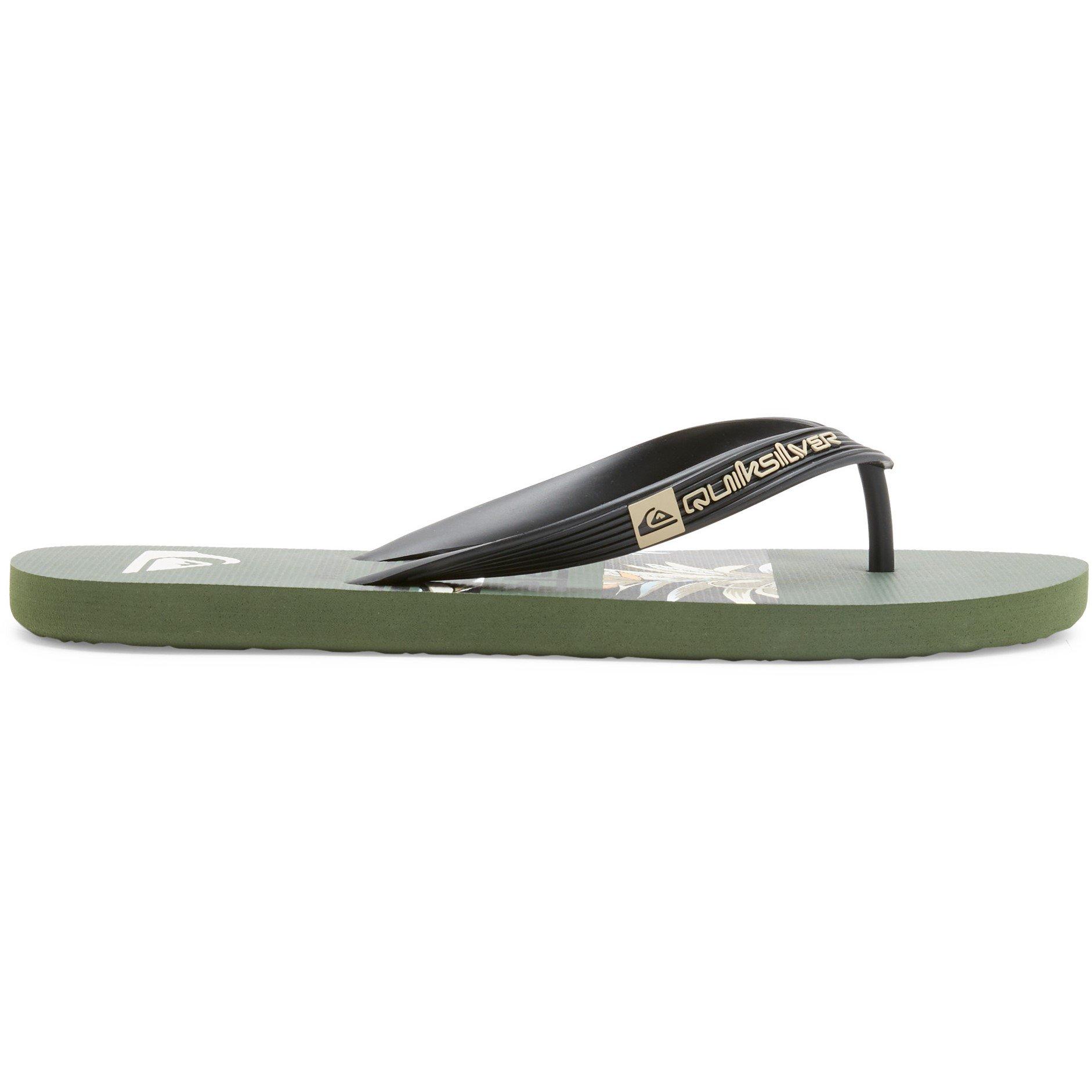 Grün - Quiksilver - Men's Quik Java Flip Flops - 2