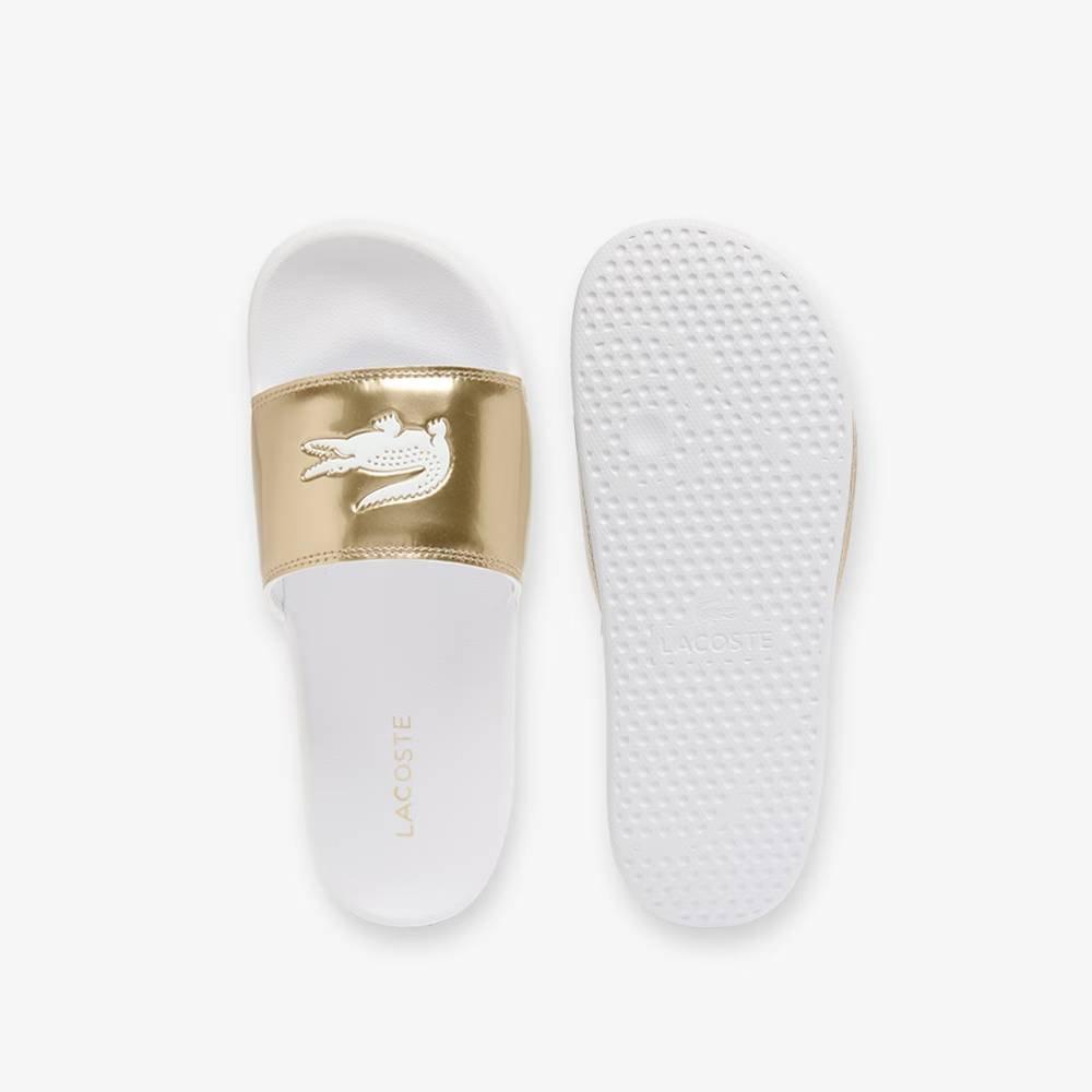 Brz/Wht - Lacoste - Serve Sliders - 4