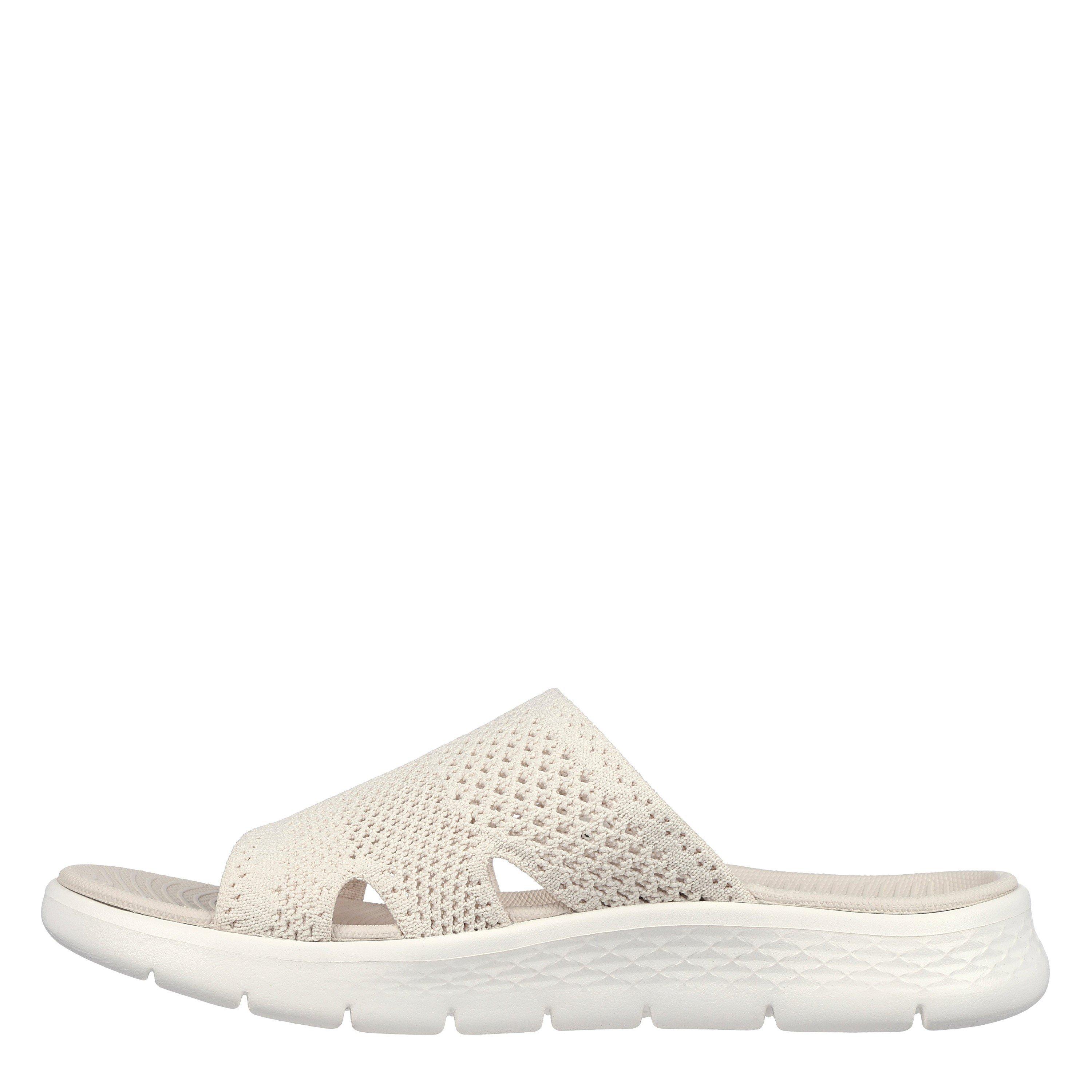 Naturel - Skechers - Skechers Go Walk Flex Sandal - Elation Sports Sandals Womens - 2
