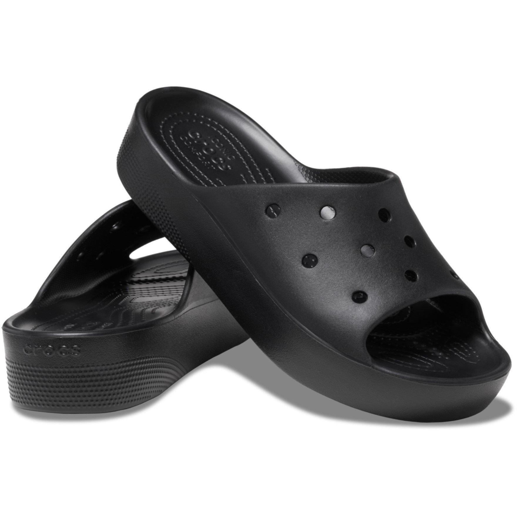 Black - Crocs - Women's Classic Sliders - 2