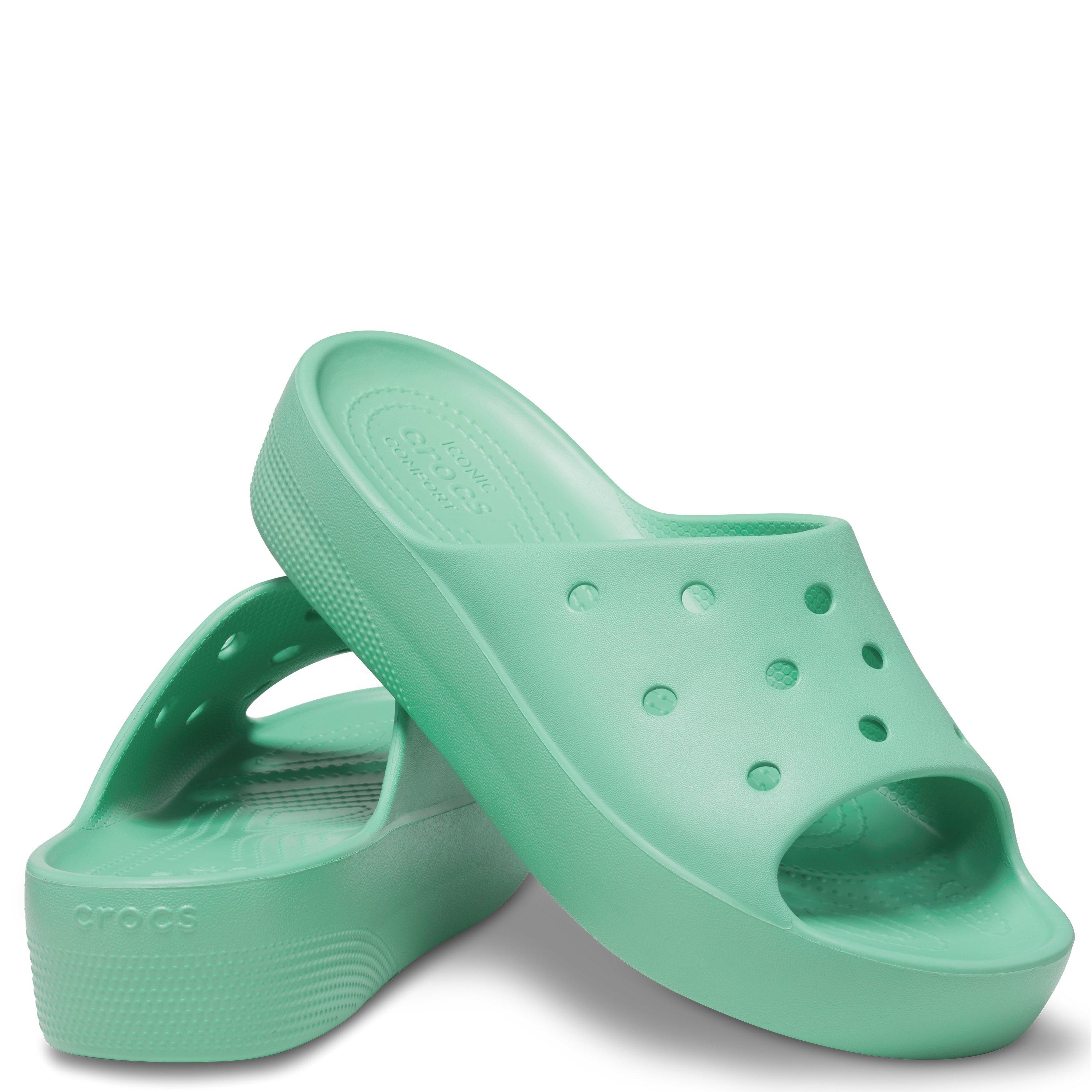 Jade Stone - Crocs - Women's Classic Sliders - 3
