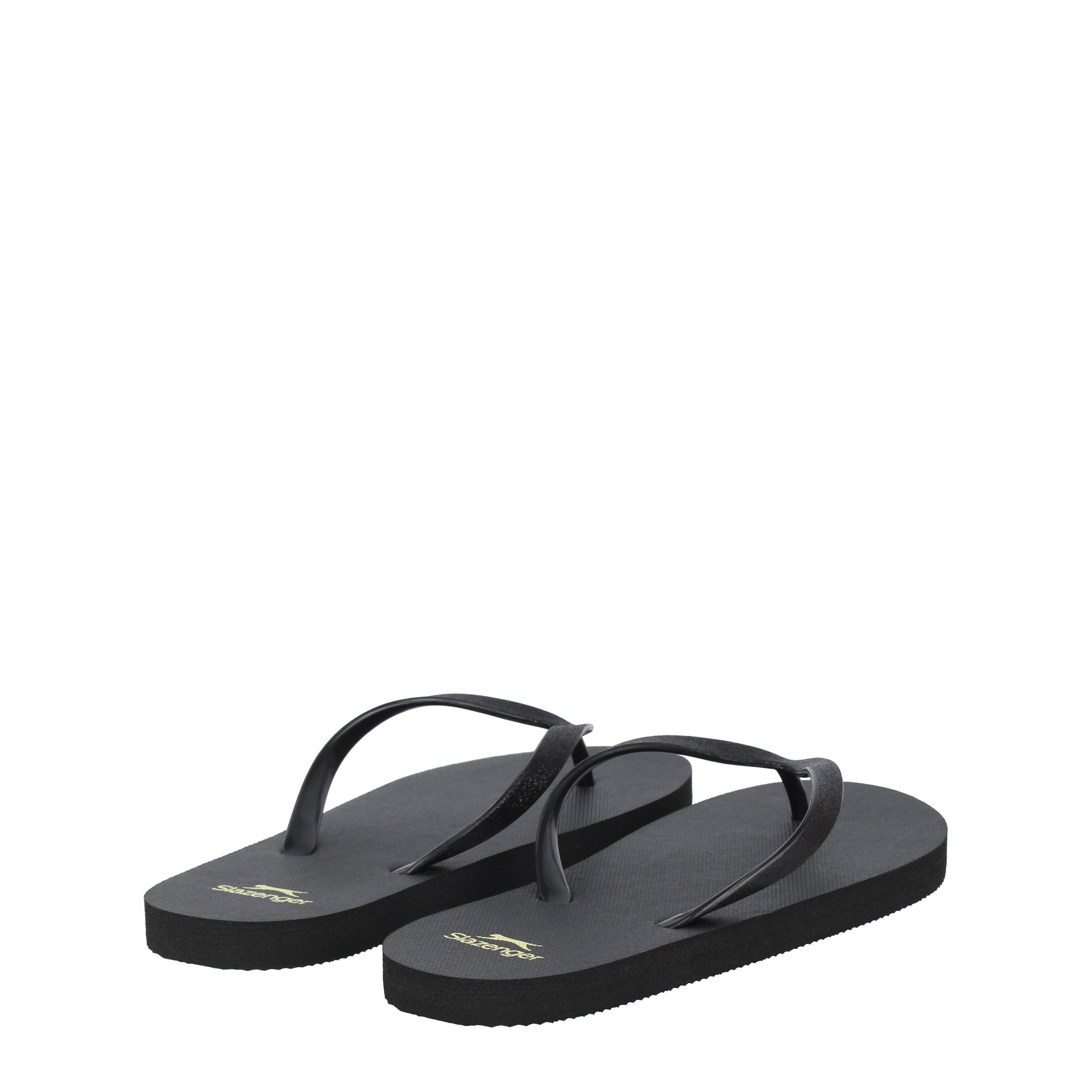 Black/Glitter - Slazenger - Flip Flops Womens - 4