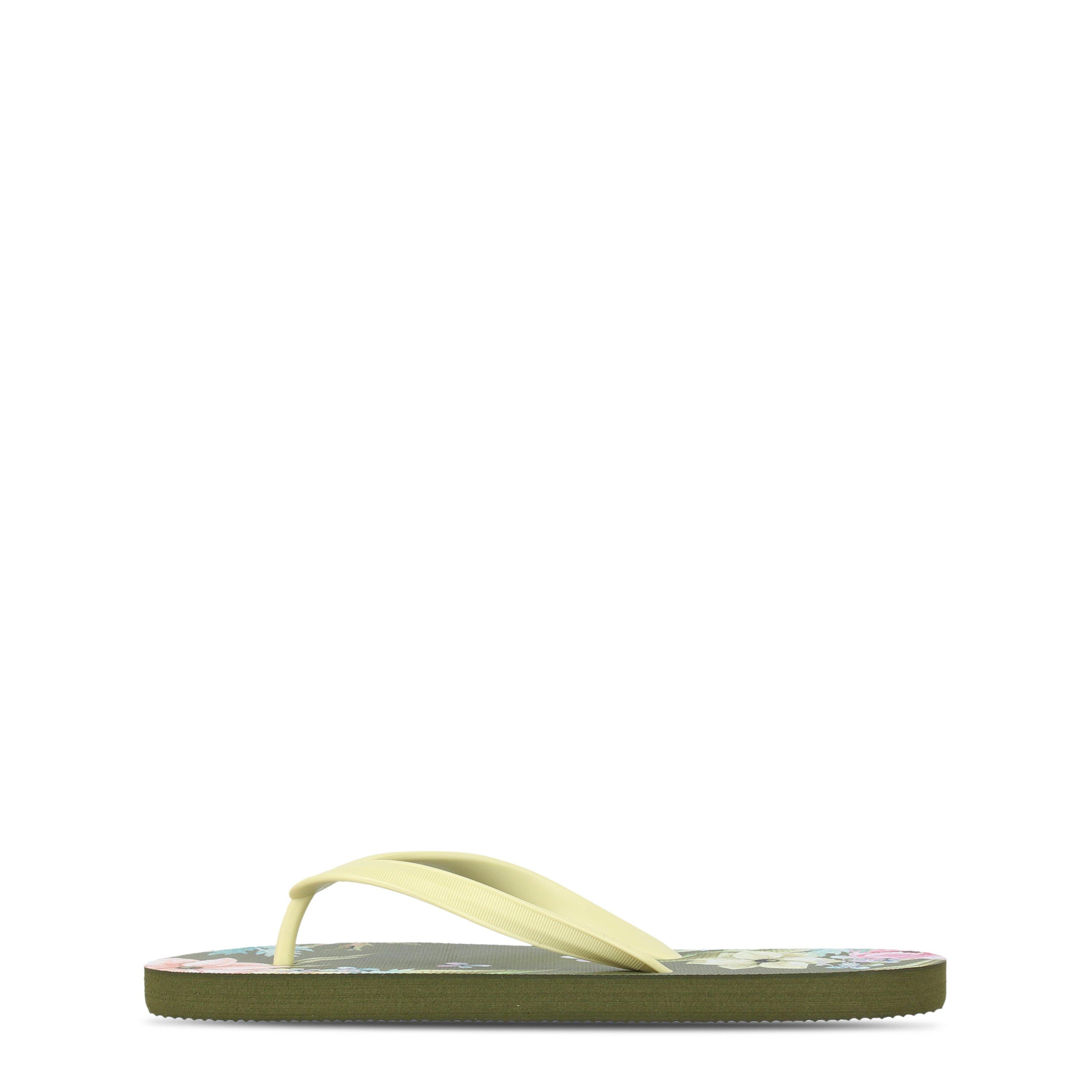 Green/Floral - Slazenger - Flip Flops Womens - 2