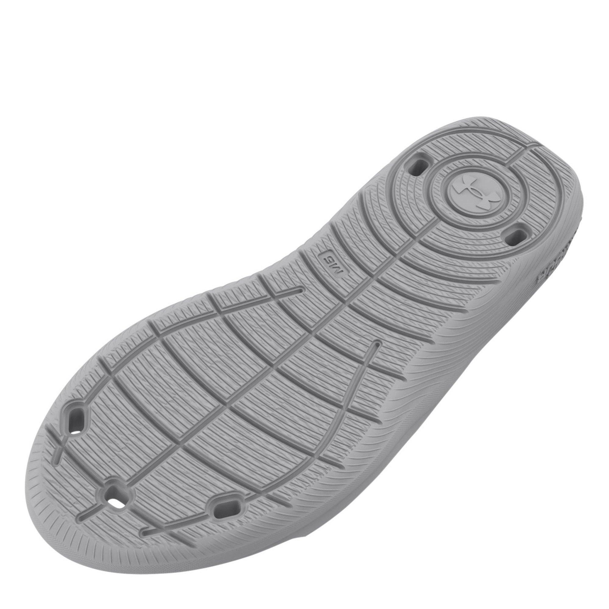 Grey - Under Armour - Women's Locker Pool Sliders - 3