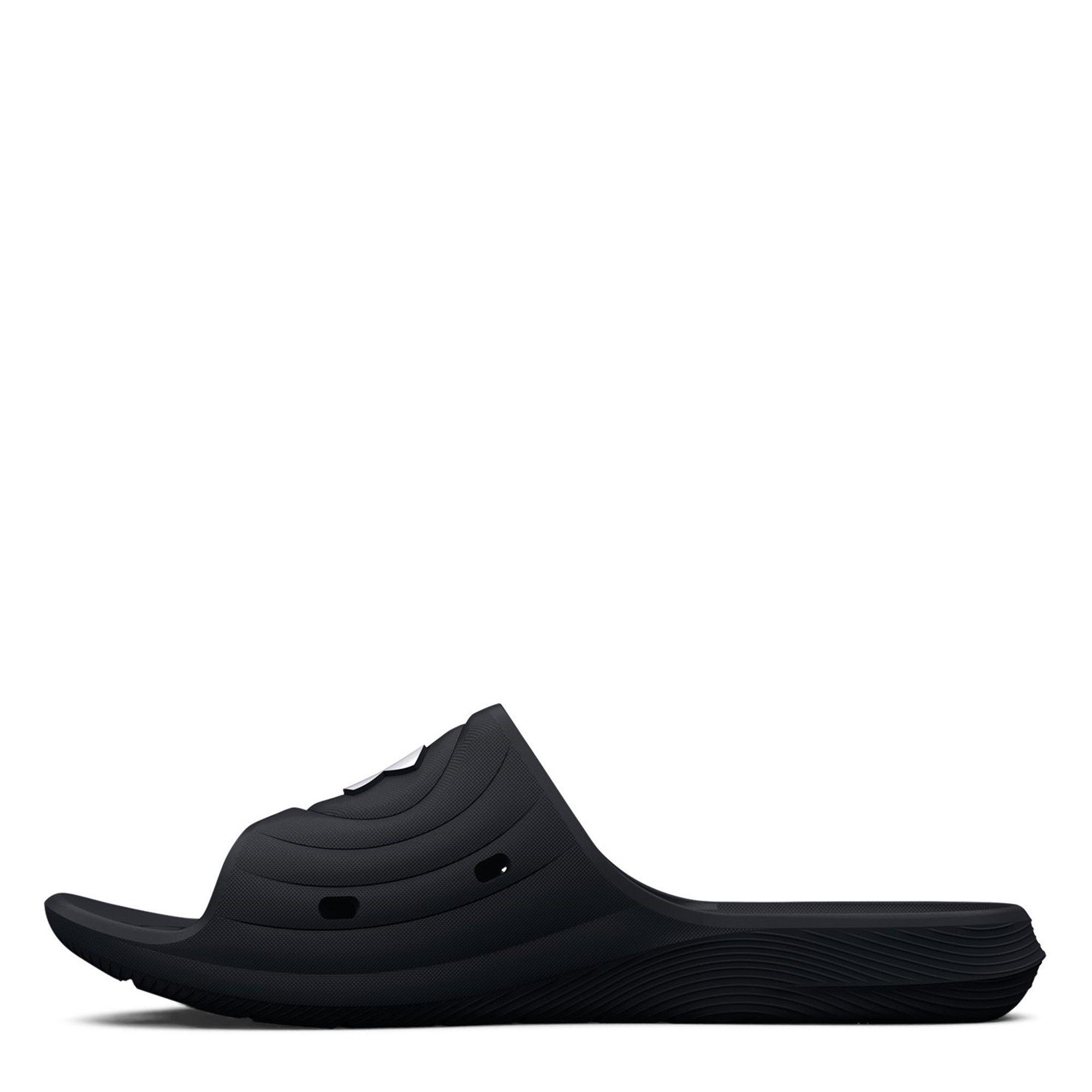 Zwart - Under Armour - Locker Pool Sliders - 2