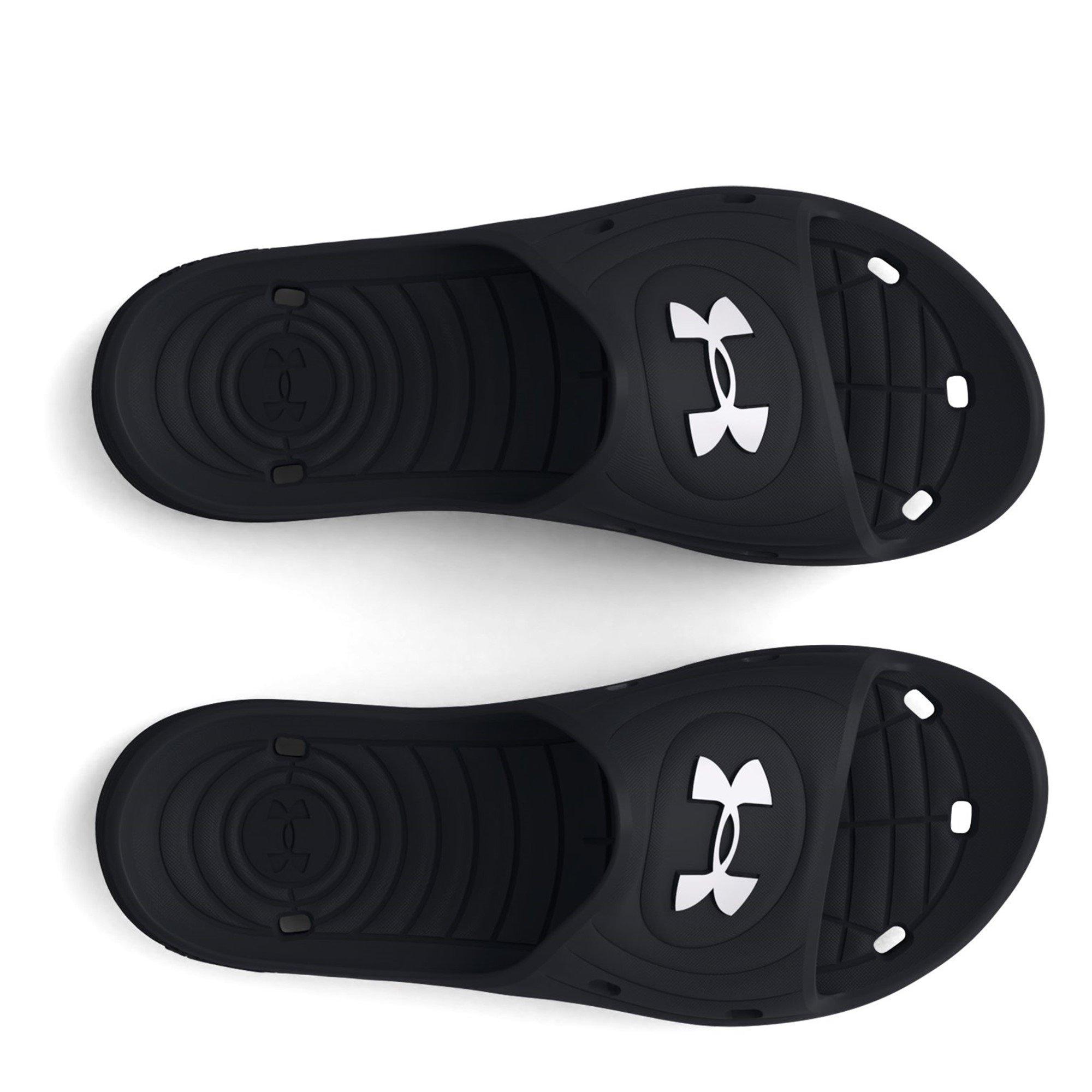 Zwart - Under Armour - Locker Pool Sliders - 4