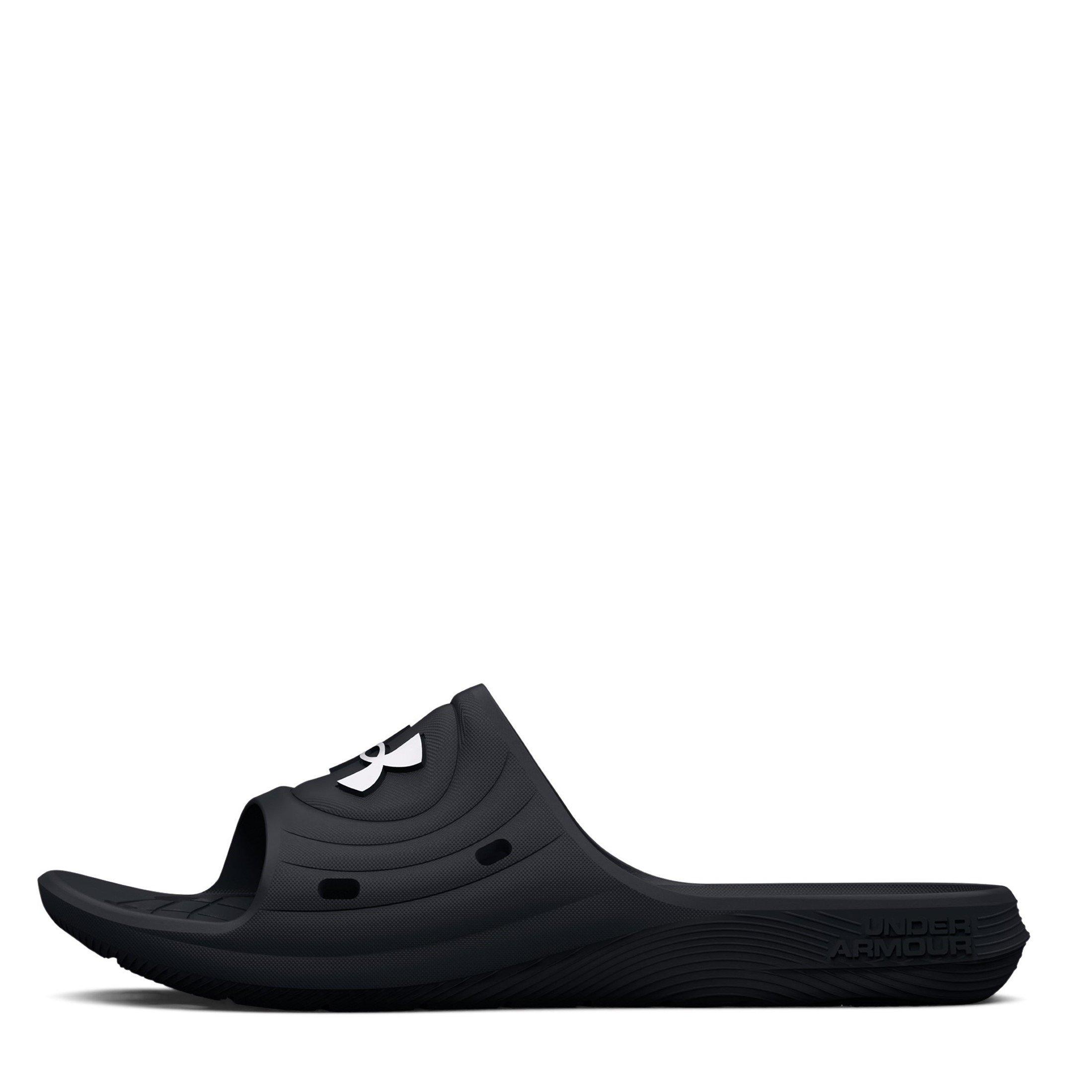 Zwart - Under Armour - Locker Pool Sliders - 7