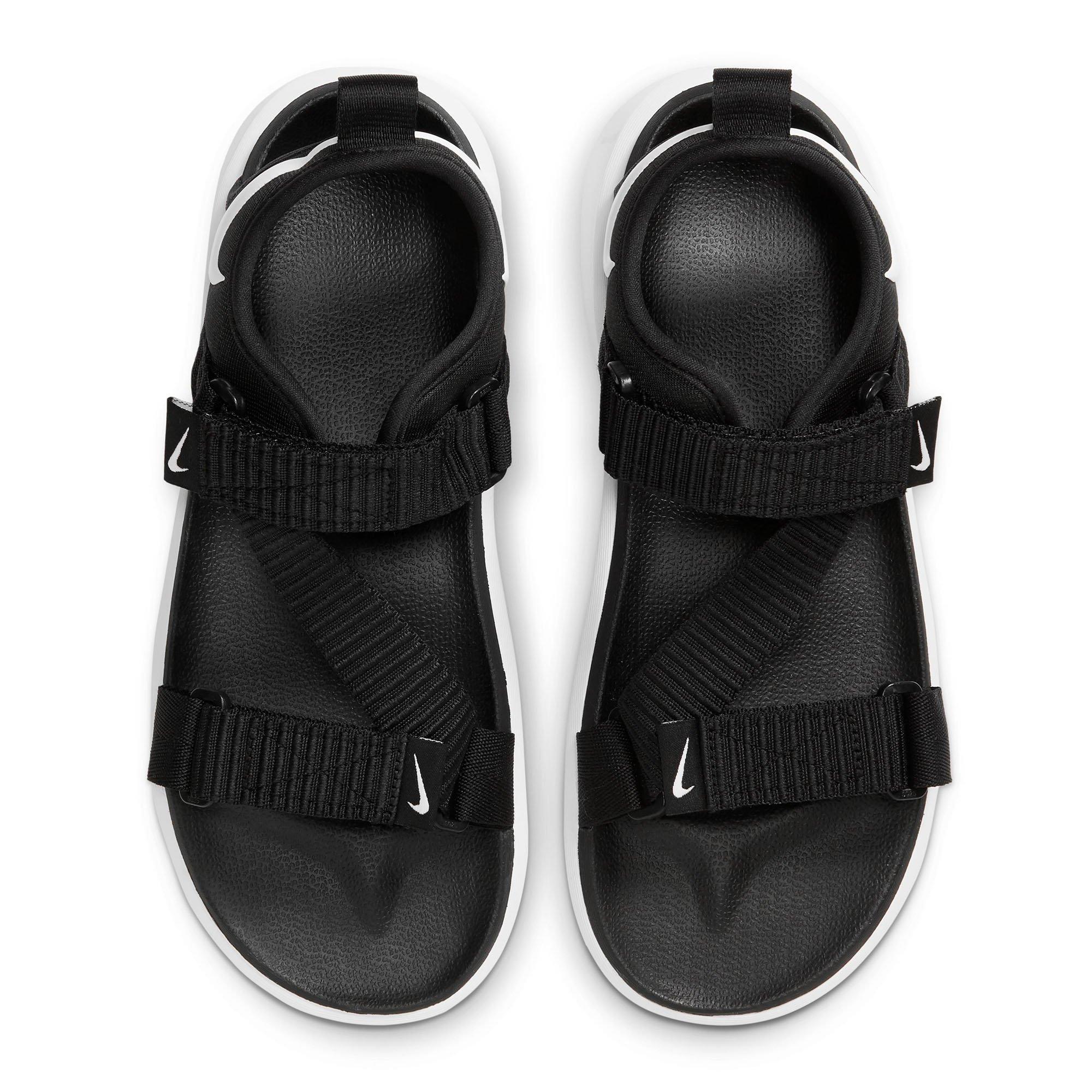 Black/White-Blk - Nike - Nike Vista Womens Sandals - 4
