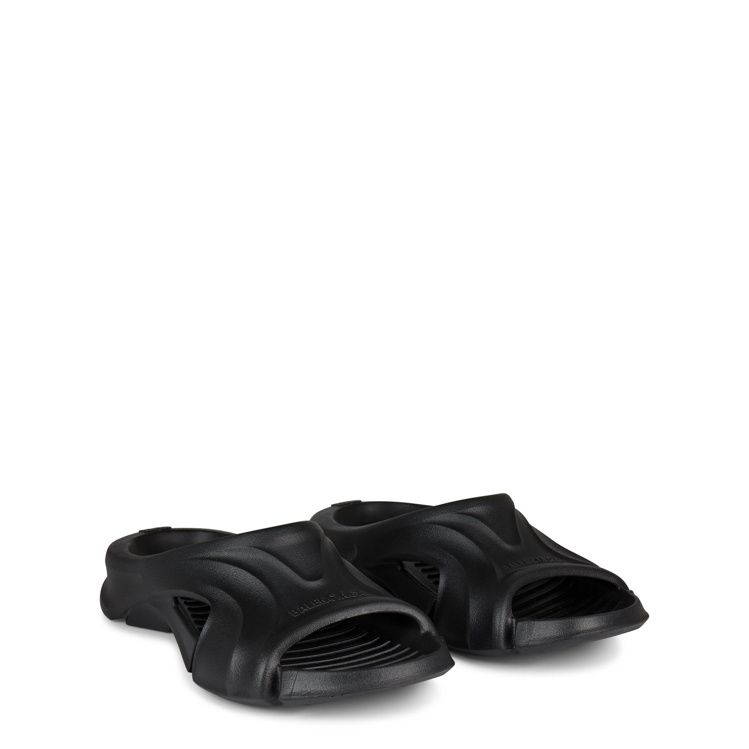 Black - Balenciaga - Mold Sandals - 3