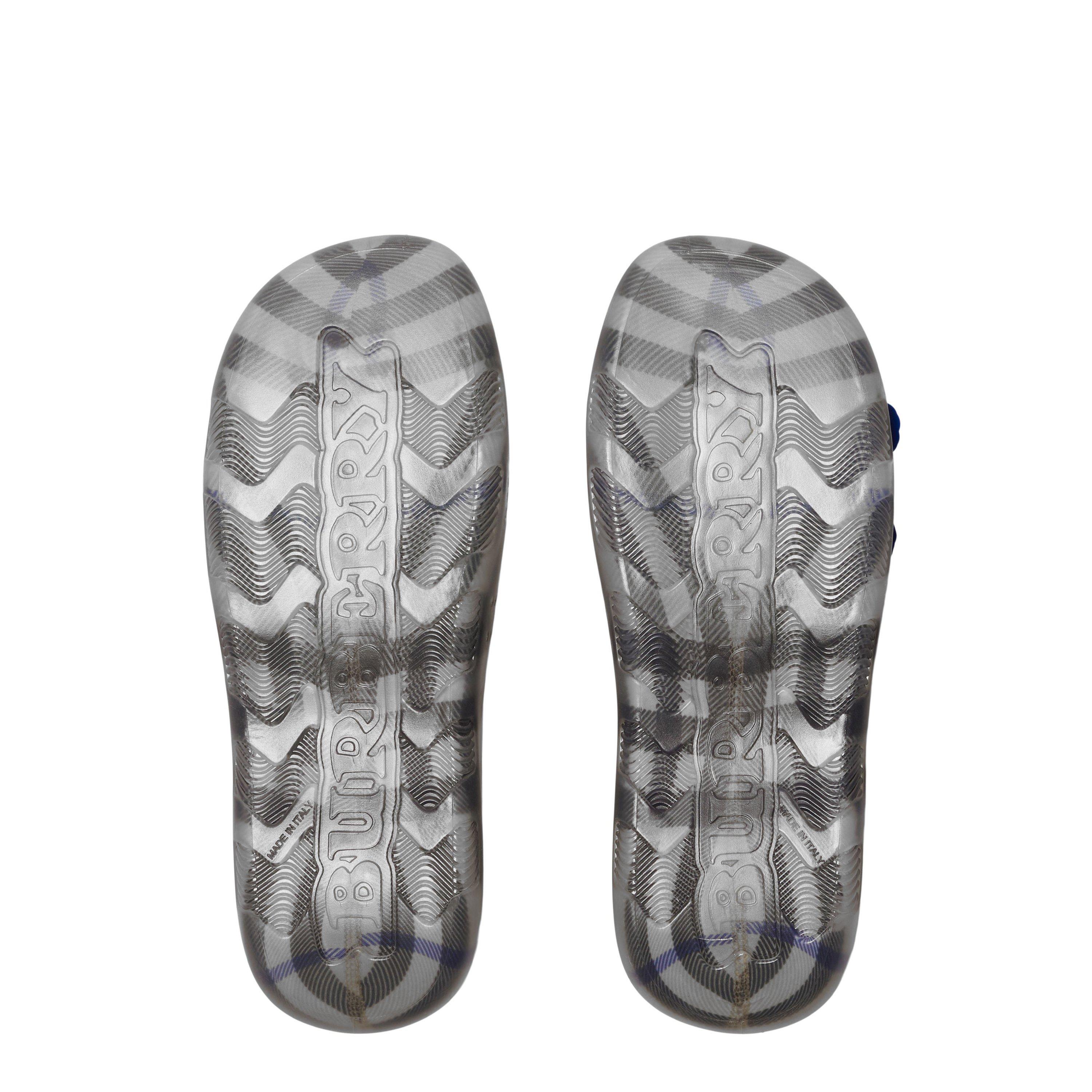 Multi - Burberry - Check Rubber Stingray Clogs - 6