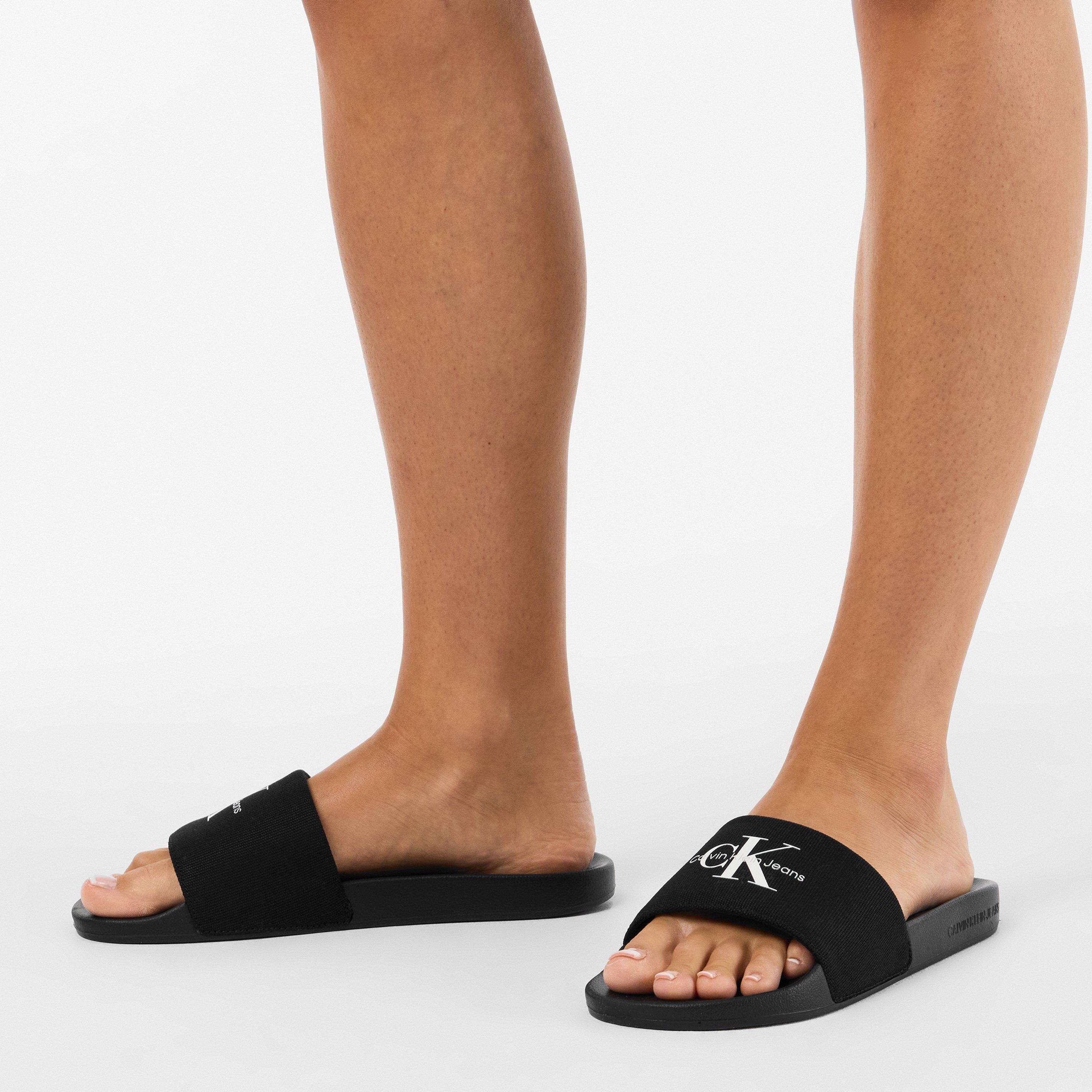 Black - Calvin Klein Jeans - Logo Sliders - 3