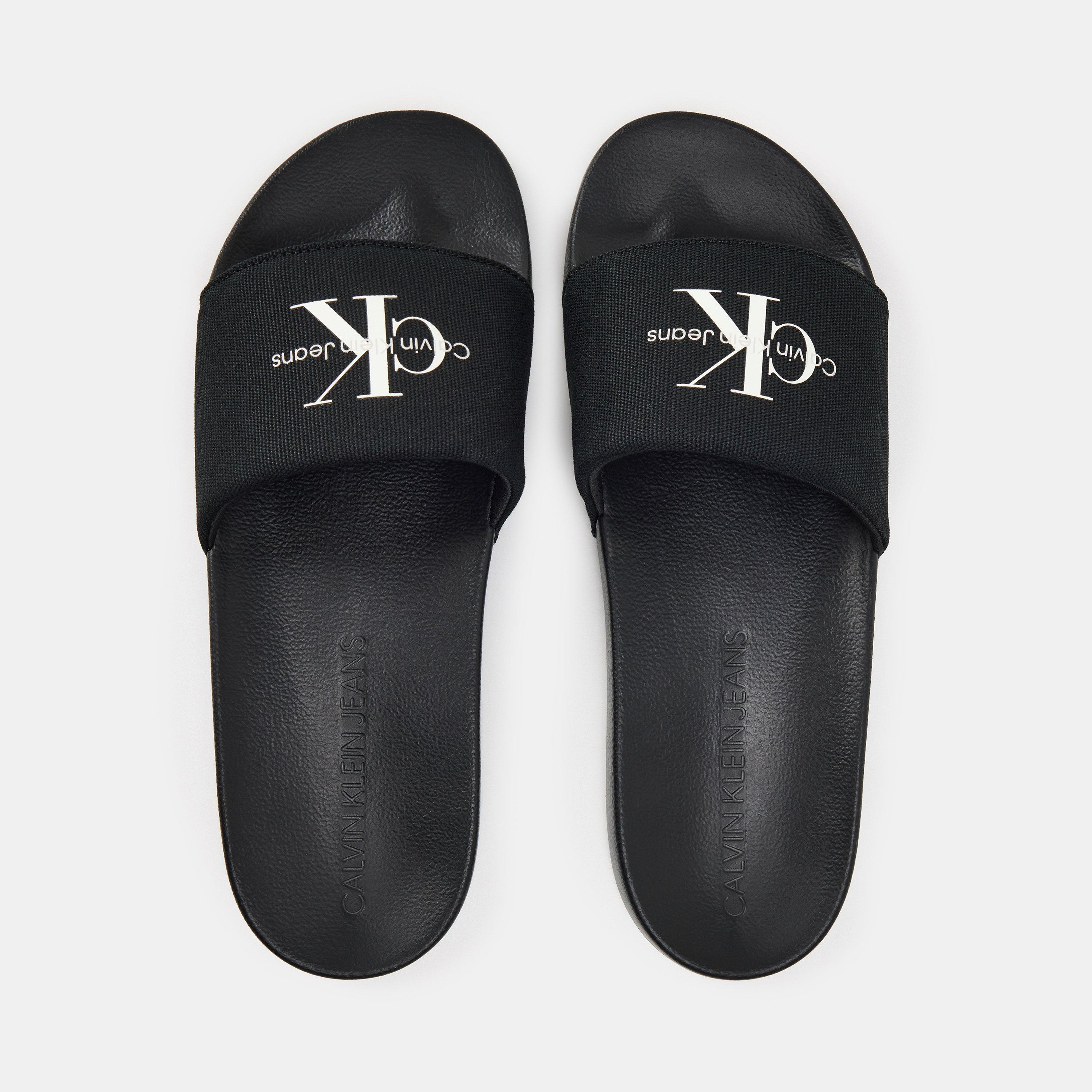 Black - Calvin Klein Jeans - Logo Sliders - 5