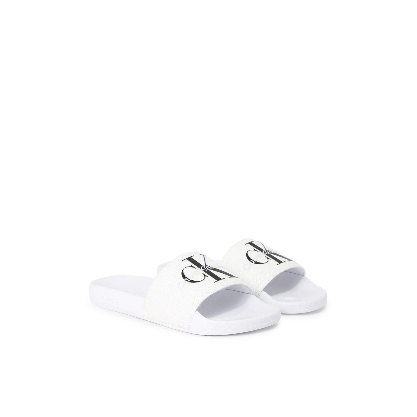 White - Calvin Klein Jeans - Logo Sliders - 2