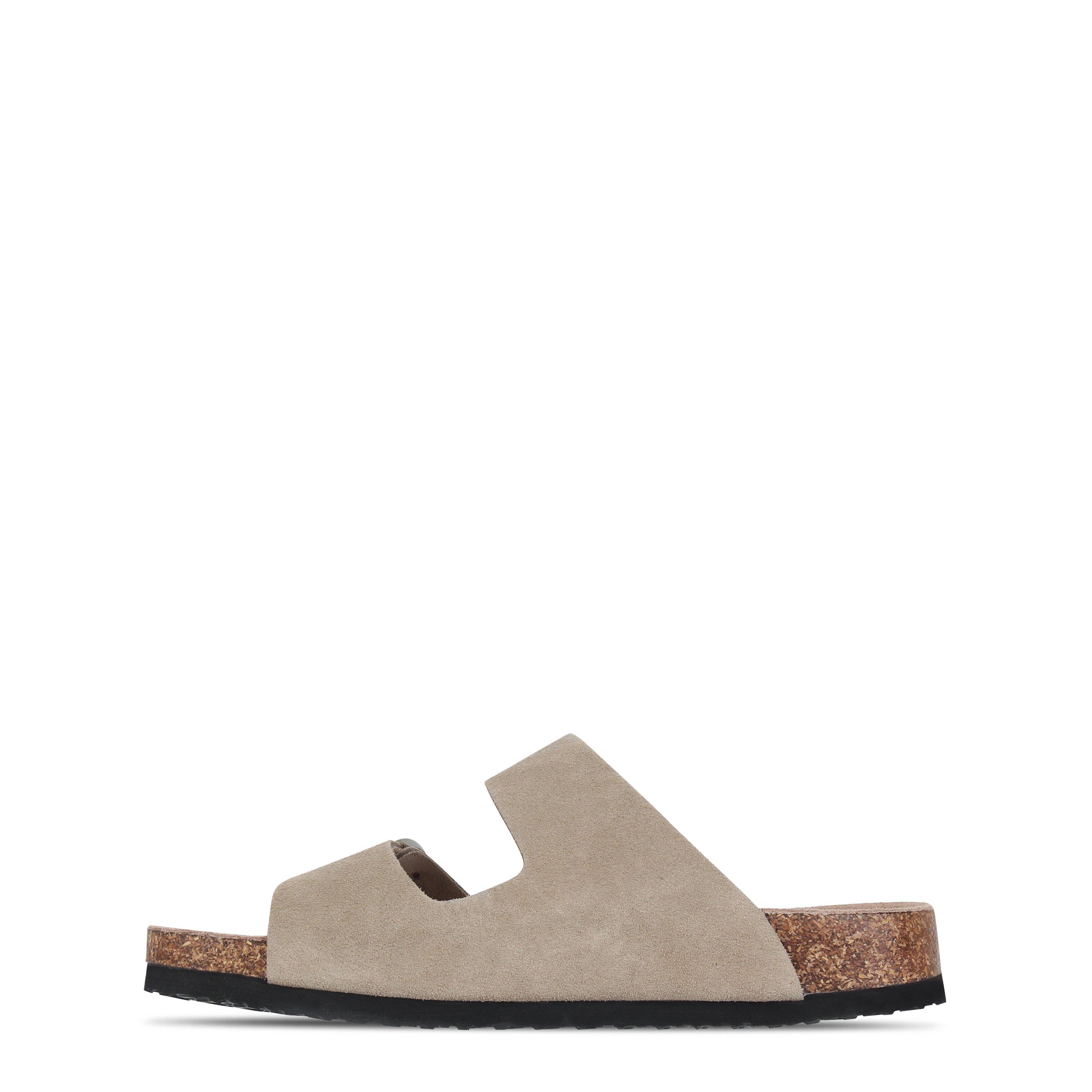 Taupe - Jack Wills - JW Cork Strap Flat Sandals - 2