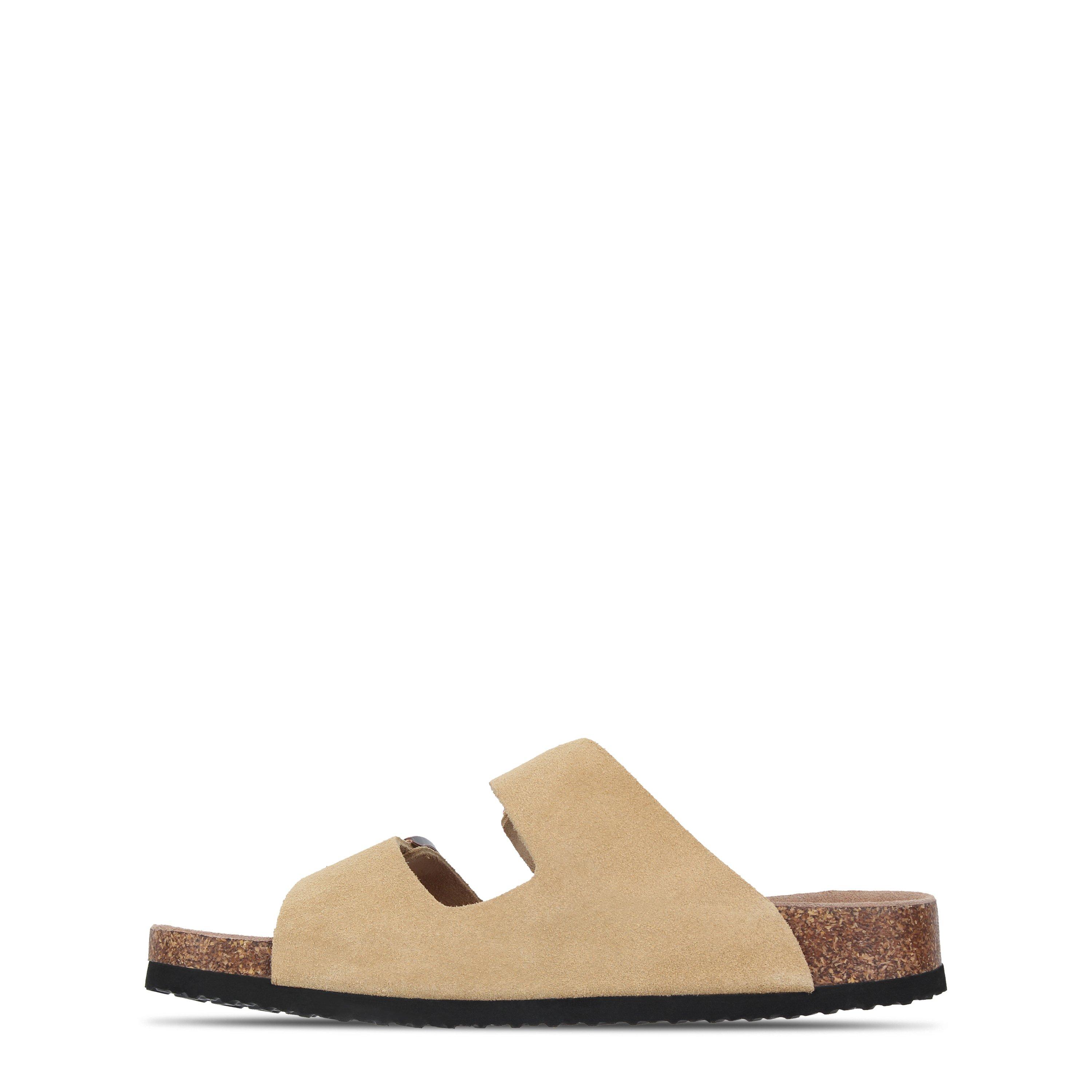 Natural - Jack Wills - Women's JW Cork Strap Flat Sandals - 2