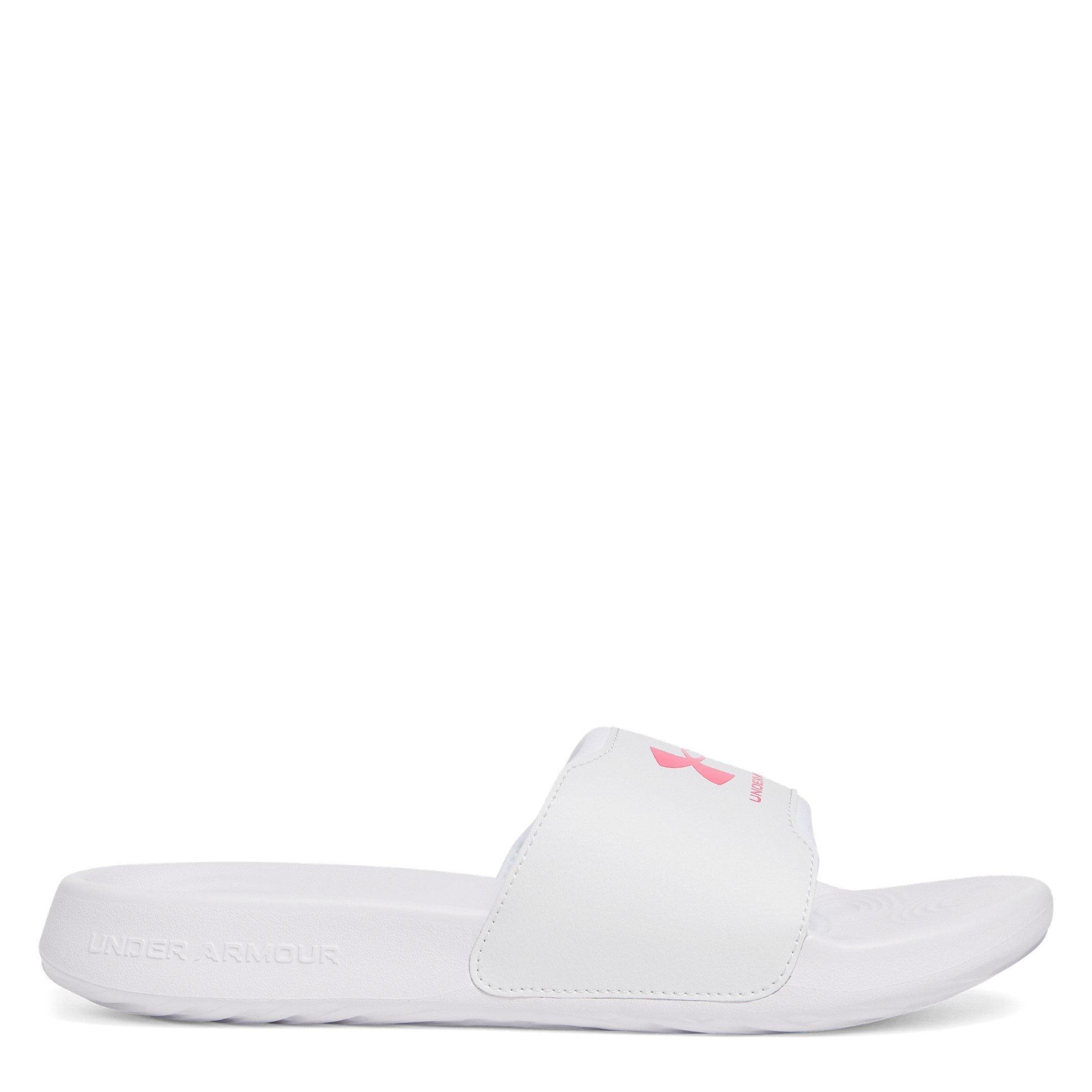 Under Armour Women's Ignite Select Sports Sandal - White - 7.5 (42)