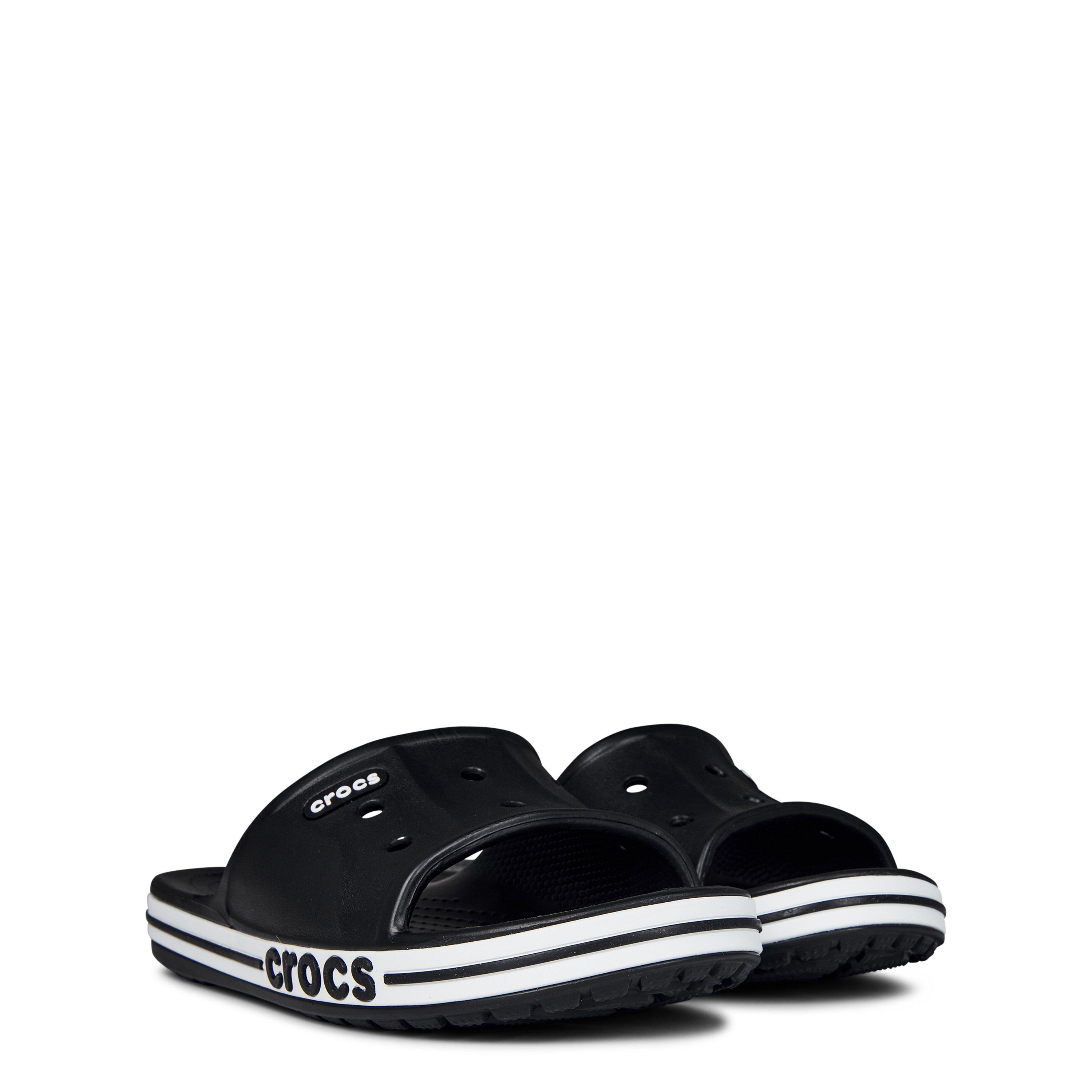 Schwarz/Weiß - Crocs - Bayaband Flip Flop Womens - 3