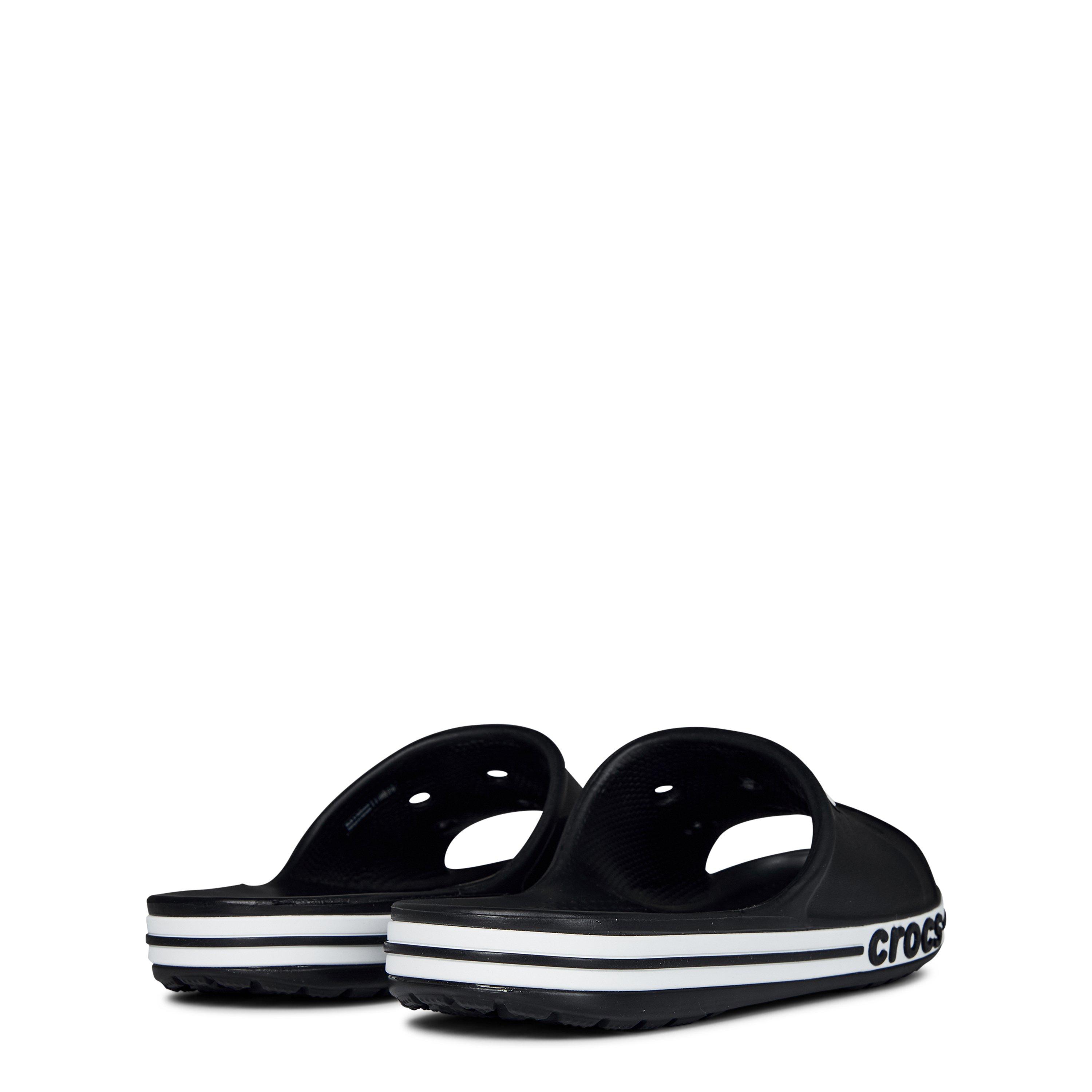 Schwarz/Weiß - Crocs - Bayaband Flip Flop Womens - 4