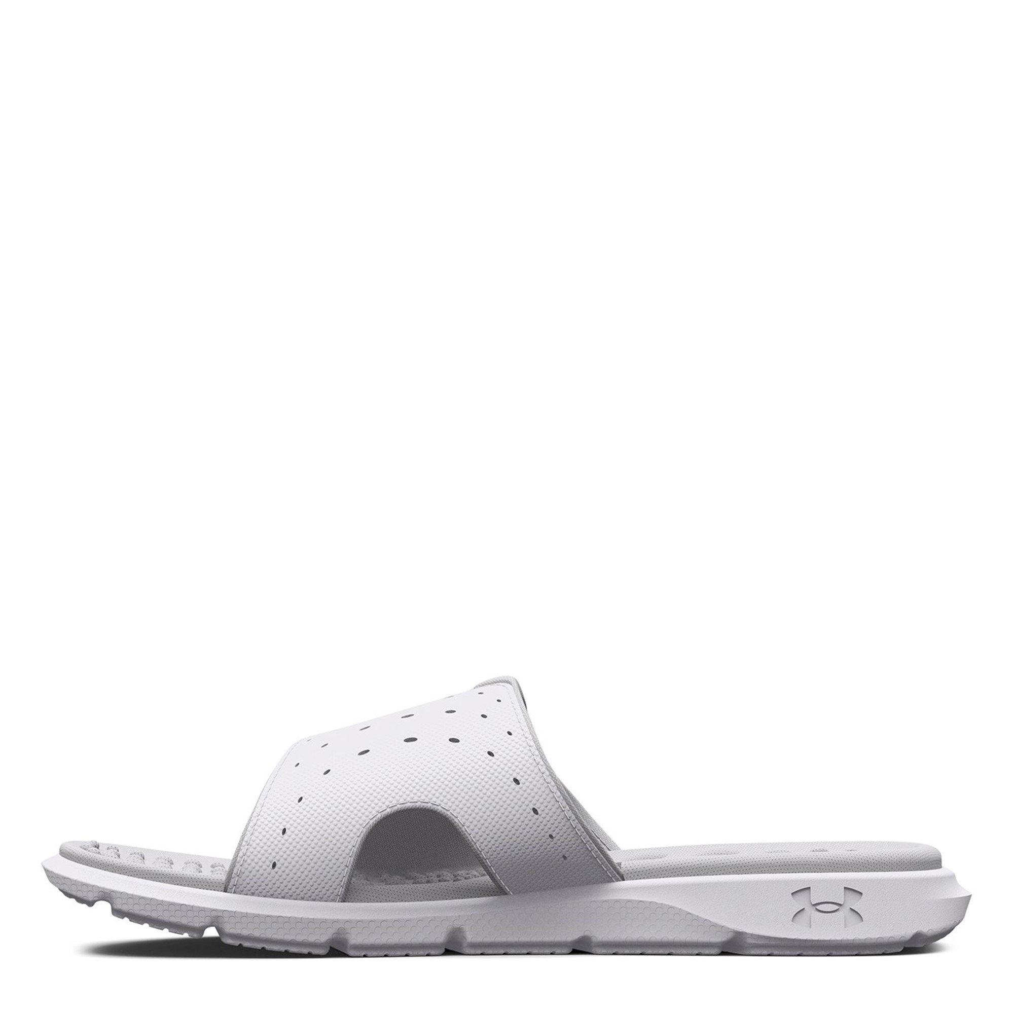 White - Under Armour - Women's Ignite Pro Pool Slider - 2