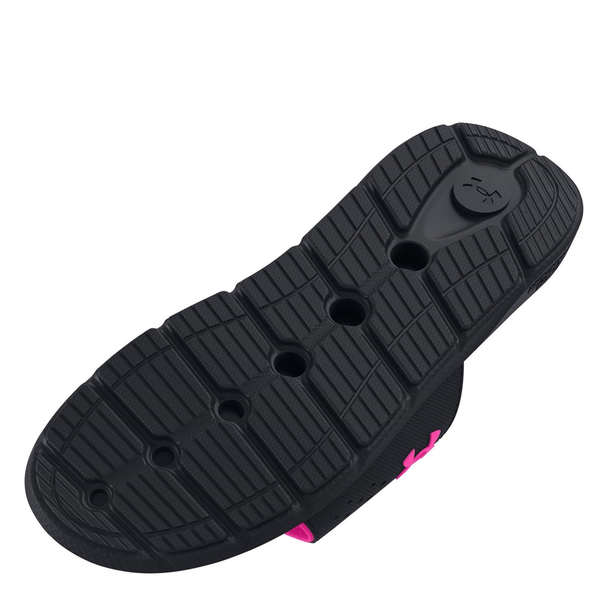 Black - Under Armour - Women's Ignite Pro Pool Slider - 3