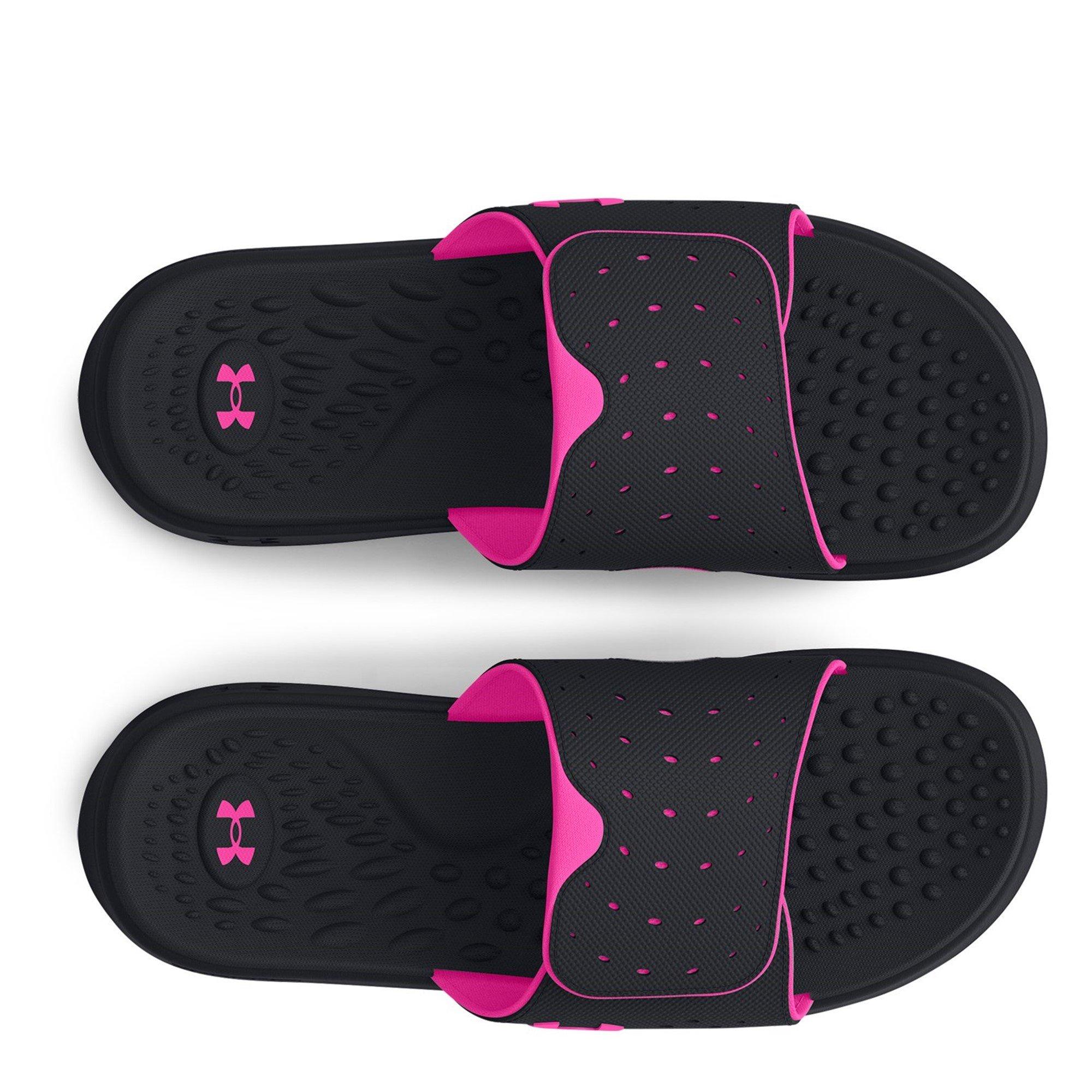 Black - Under Armour - Women's Ignite Pro Pool Slider - 4
