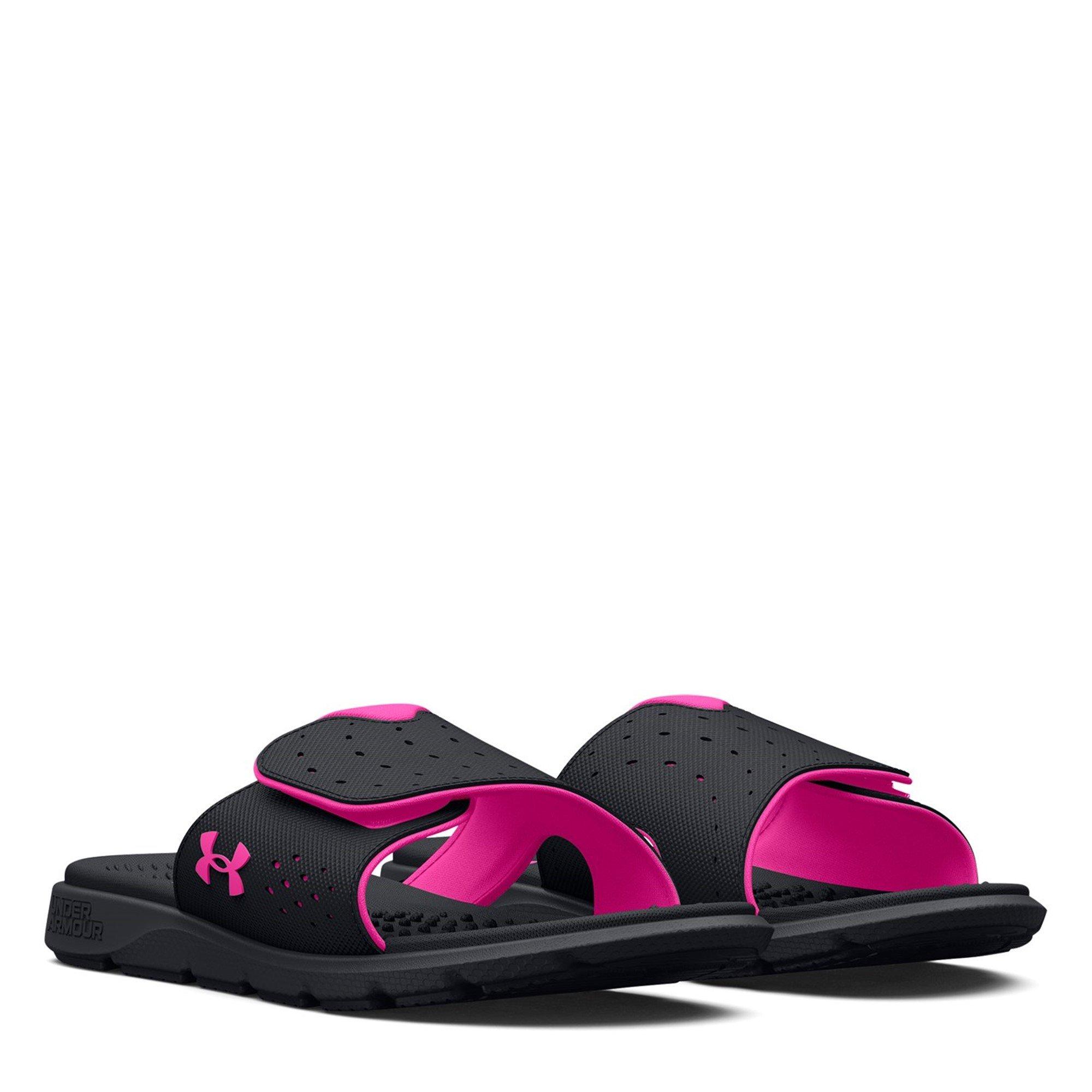 Black - Under Armour - Women's Ignite Pro Pool Slider - 5