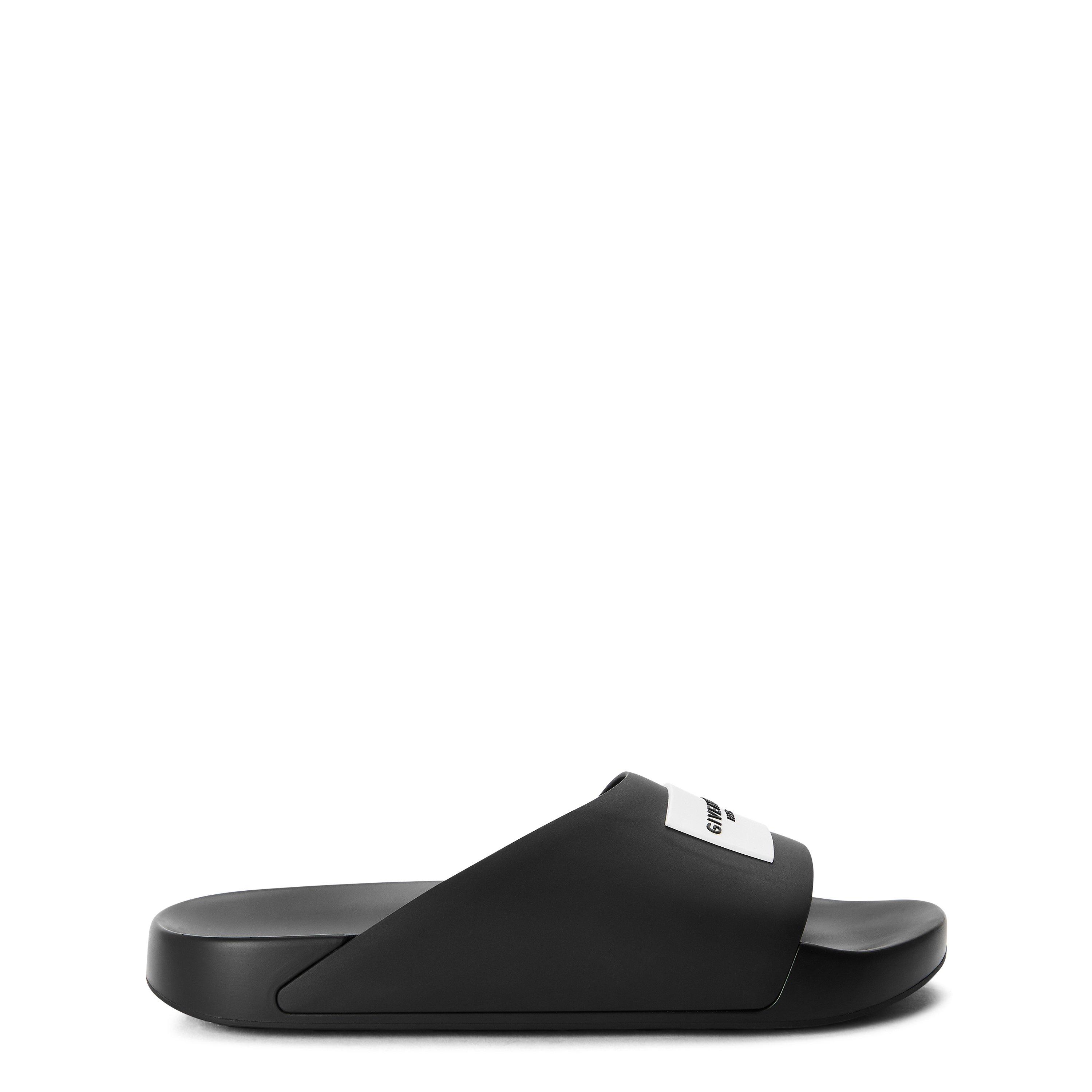 GIVENCHY Women's GIV Label Pool Sliders - Black - Size 6 (39)