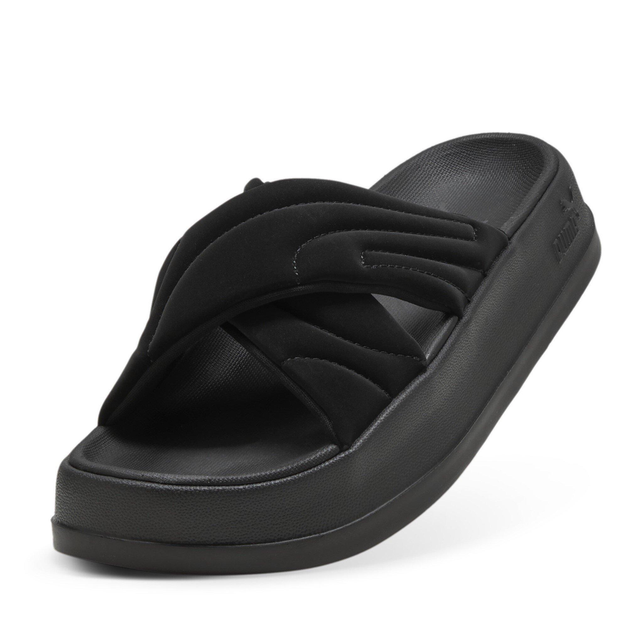 Puma Blk/D.Gray - Puma - Leadcat Platform Sandals Womens - 6