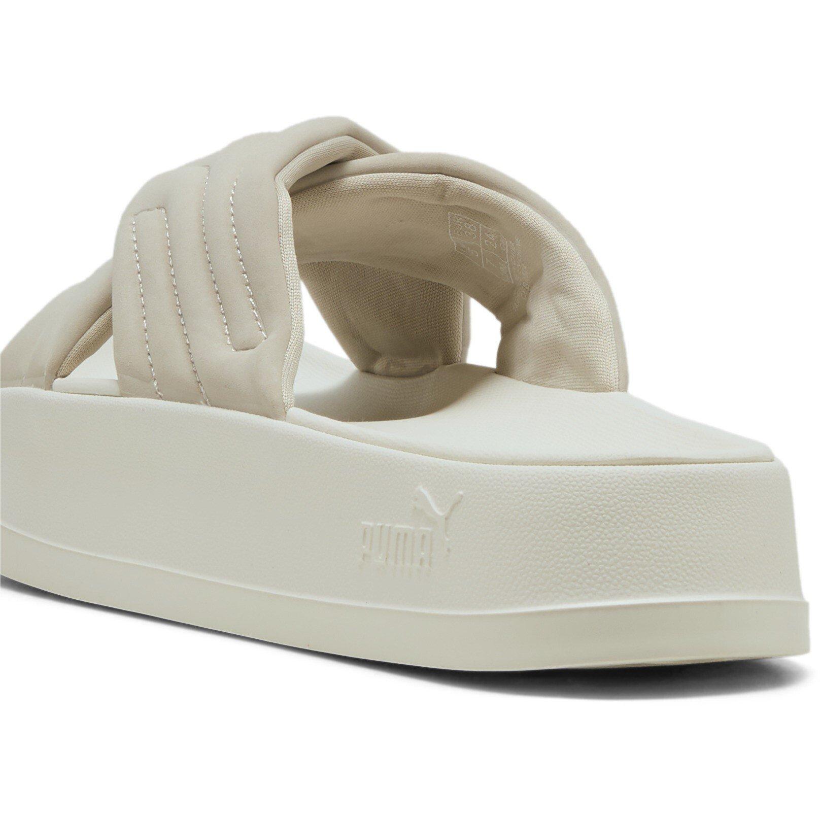 Dust/W.White - Puma - Leadcat Platform Sandals Womens - 5