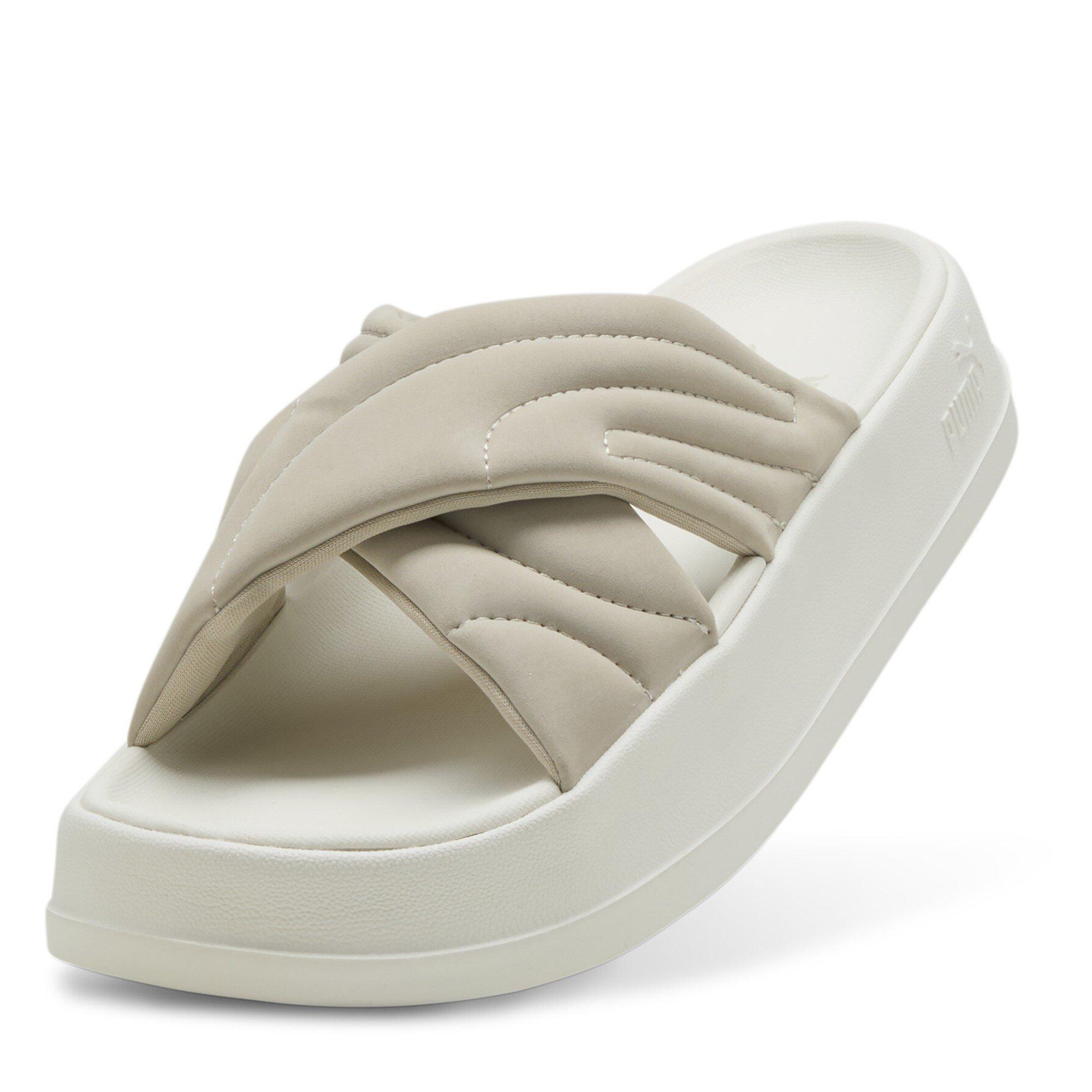 Dust/W.White - Puma - Leadcat Platform Sandals Womens - 6